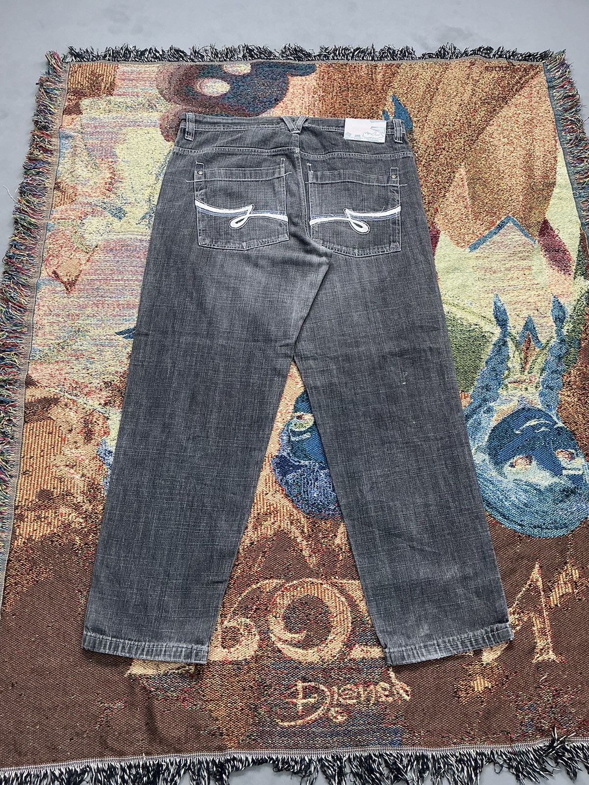 Other Vintage 5ive jungle & co embroidered denim Size US 40 / EU 56 - 1 Thumbnail