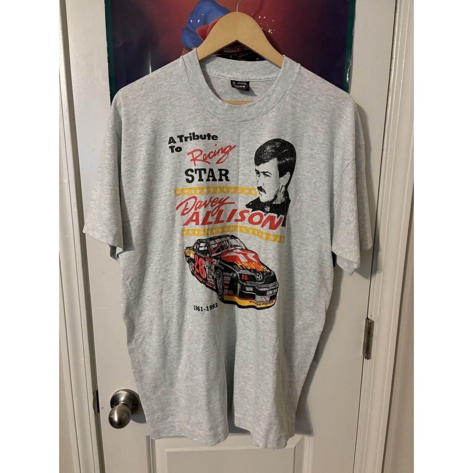 Other vintage davey alley nascar Tshirt Size Xl Grey Size US XL / EU 56 / 4 - 1 Thumbnail