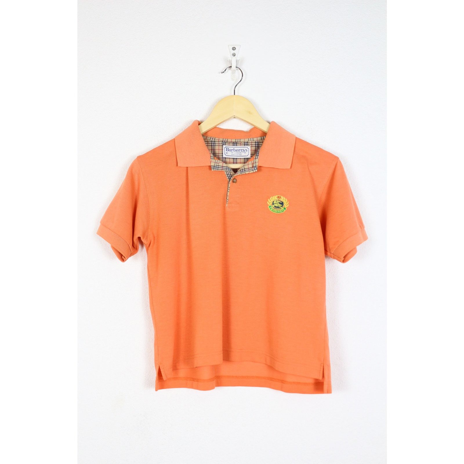 Burberry Vintage Burberry Knight Logo Polo Shirt Rugby 90s Size M / US 6-8 / IT 42-44 - 1 Thumbnail