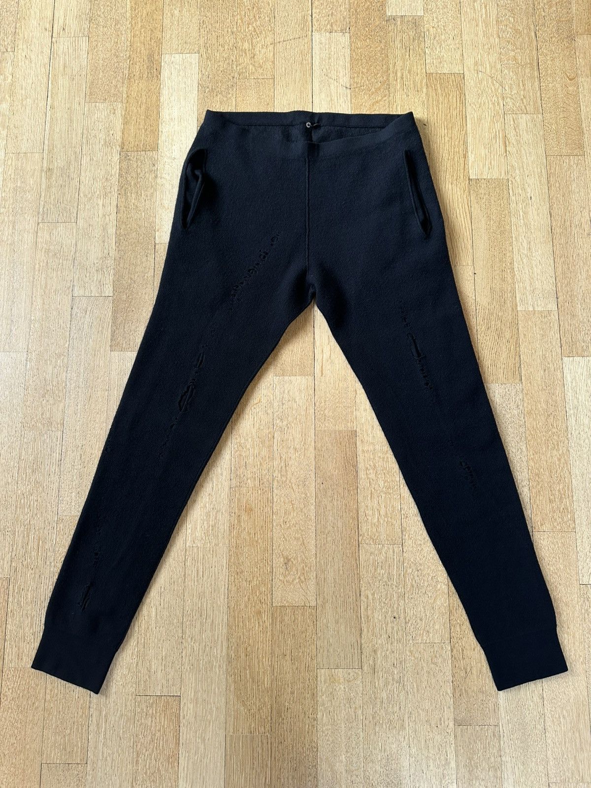 Label Under Construction Lunar jogging pants cashmere wool silk size L 50/52 Size US 34 / EU 50 - 1 Thumbnail