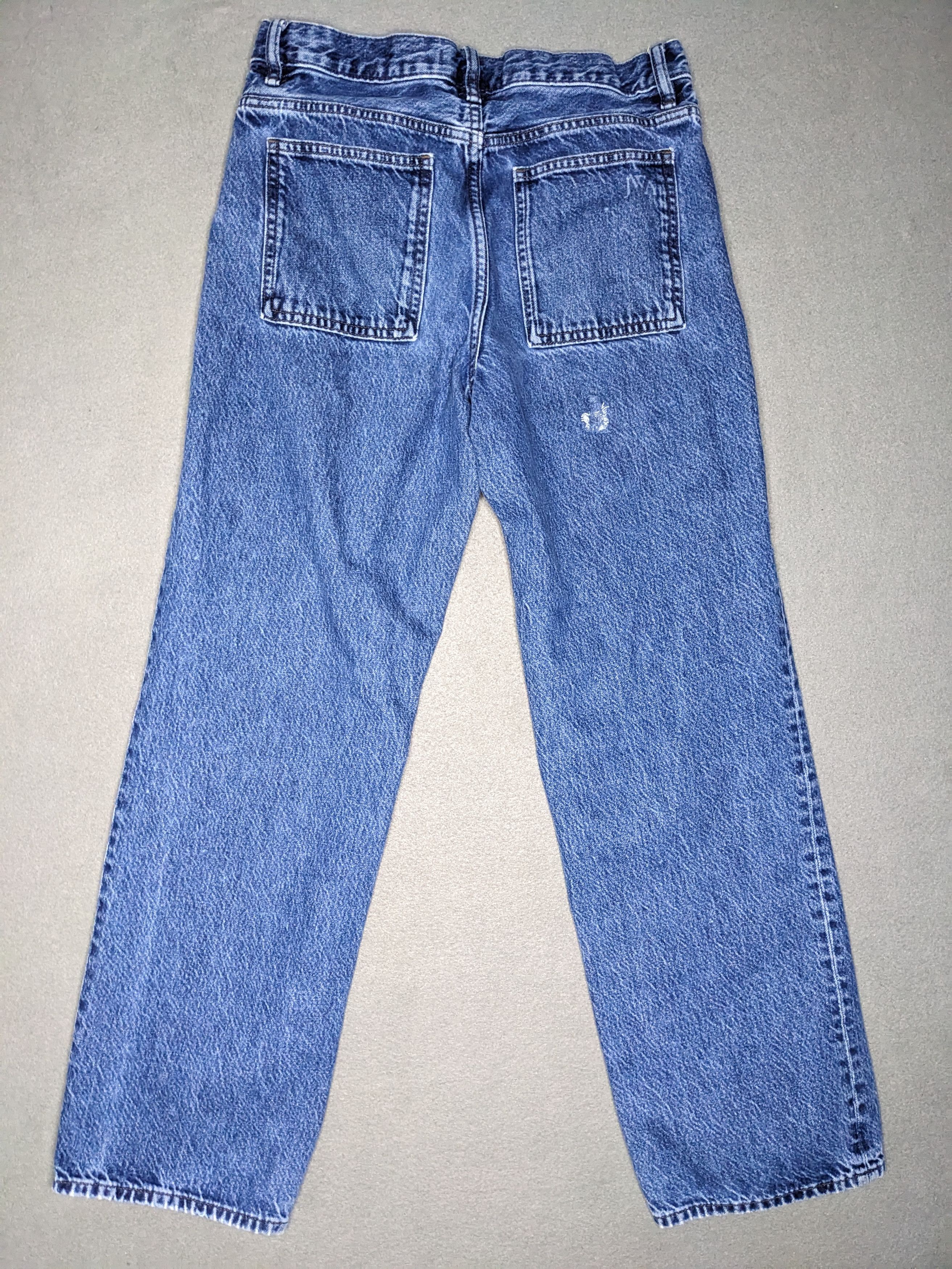 JW Anderson × Uniqlo JW Anderson x Uniqlo Straight Jeans 30x30 Washed Denim Pants Size US 30 / EU 46 - 2 Thumbnail