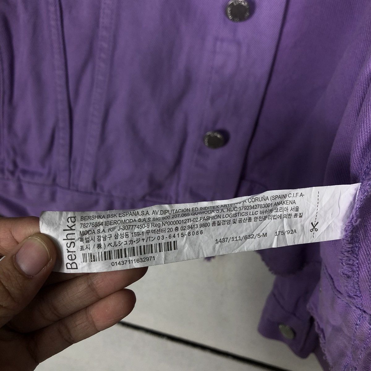 Japanese Brand 🔥90’s Trucker Denim Biker Jacket Bershka Japan Made Size M / US 6-8 / IT 42-44 - 14 Thumbnail