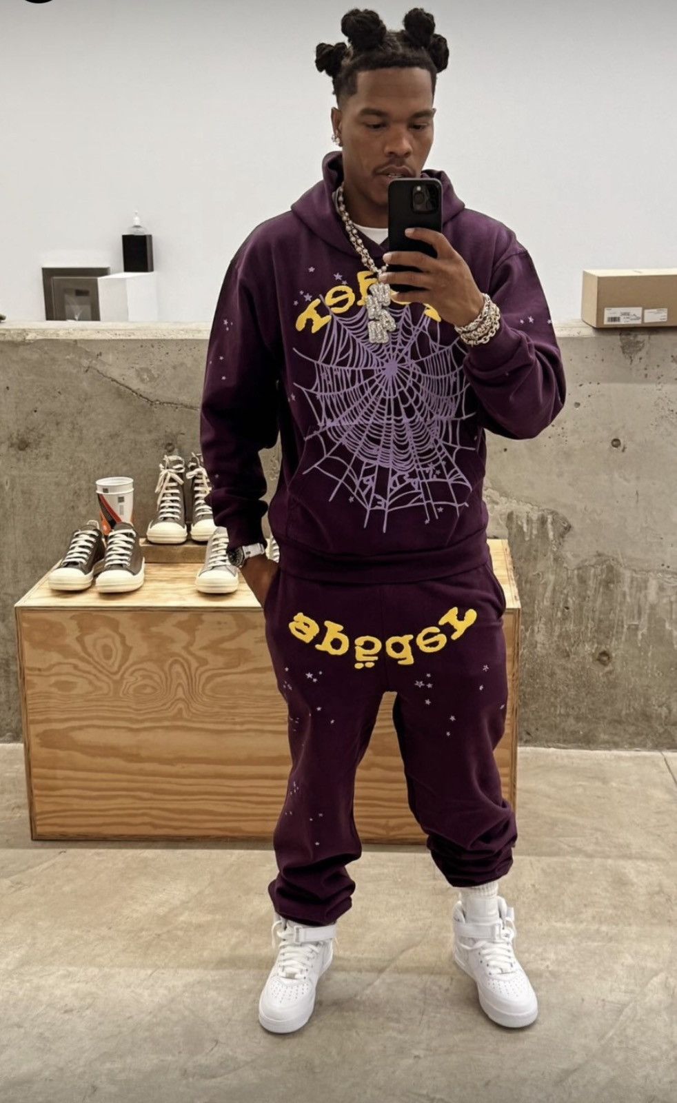 Sp5der SP5DER Star OG V2 Hoodie Size US S / EU 44-46 / 1 - 3 Thumbnail