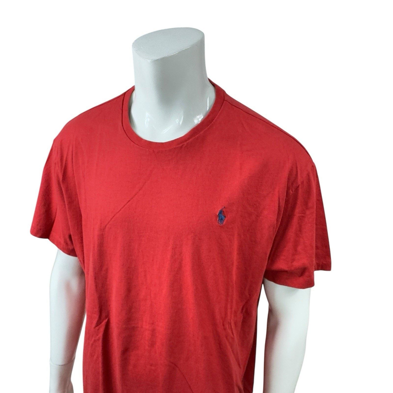 Polo Ralph Lauren Polo Ralph Lauren Classic Fit Men XXL Red Blue Pony Logo Tee Size US XXL / EU 58 / 5 - 4 Thumbnail