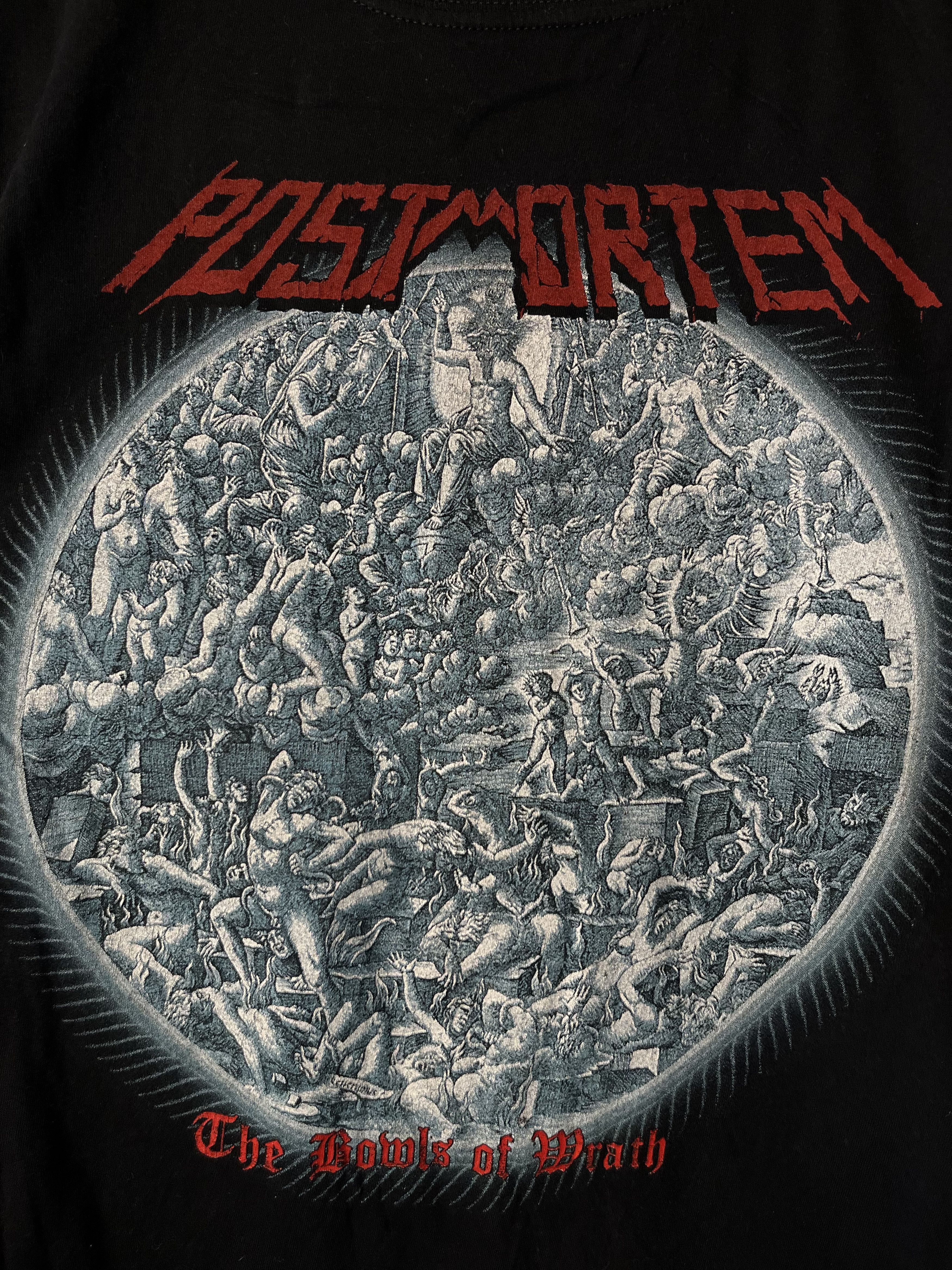 Band Tees × Vintage Vintage Postmortem Metal Band Album Cover Size US XL / EU 56 / 4 - 3 Thumbnail