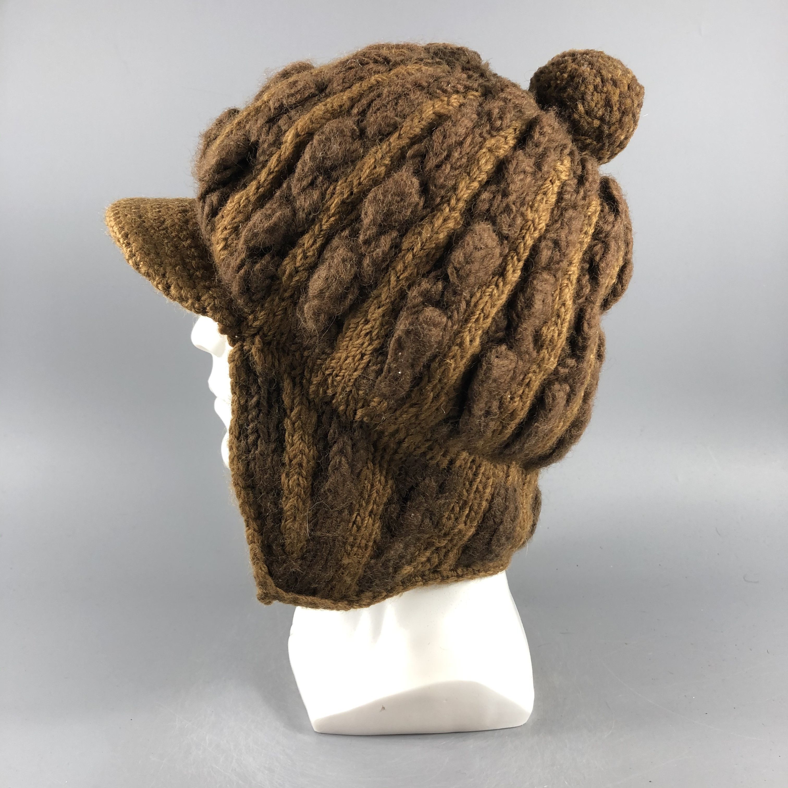 Japanese Brand × Vintage Caniche Fair Isle Beanie Snow Hat Snow Cap -D586 Size ONE SIZE - 1 Thumbnail