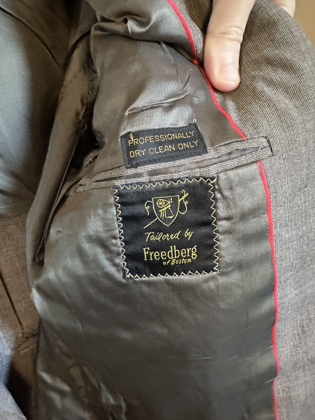 Other Freedberg of Boston Barneys Madison Room 1960s jacket Size 40R - 11 Thumbnail