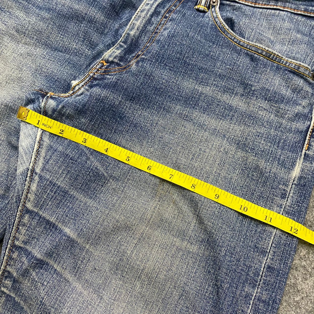 Levi's 💥Best Offer💥Vintage 505 Levis Distressed Denim Size US 34 / EU 50 - 5 Thumbnail