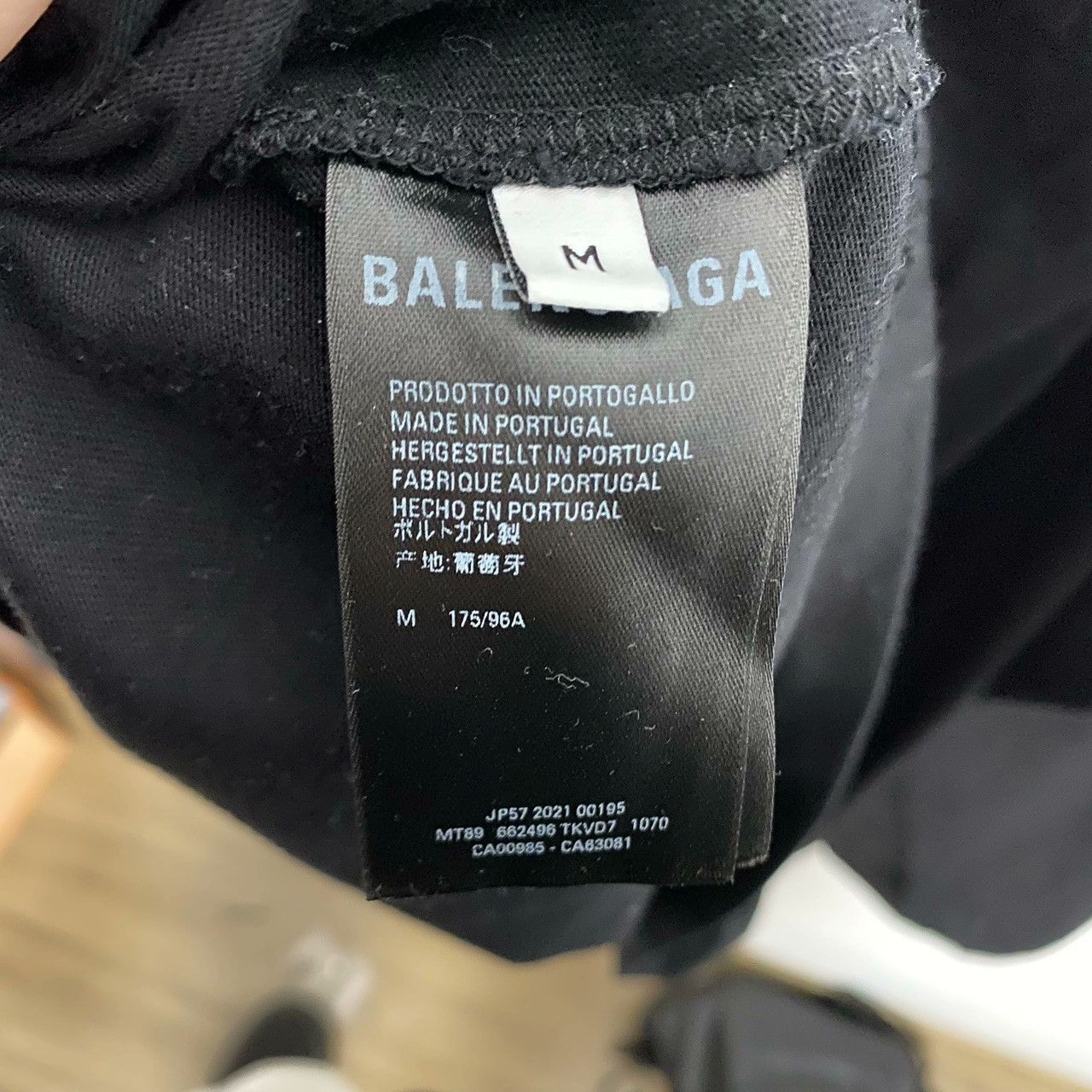 Balenciaga Balenciaga NASA Co-Branded Logo Long Sleeve 2501-Nextarrow Size US M / EU 48-50 / 2 - 4 Thumbnail