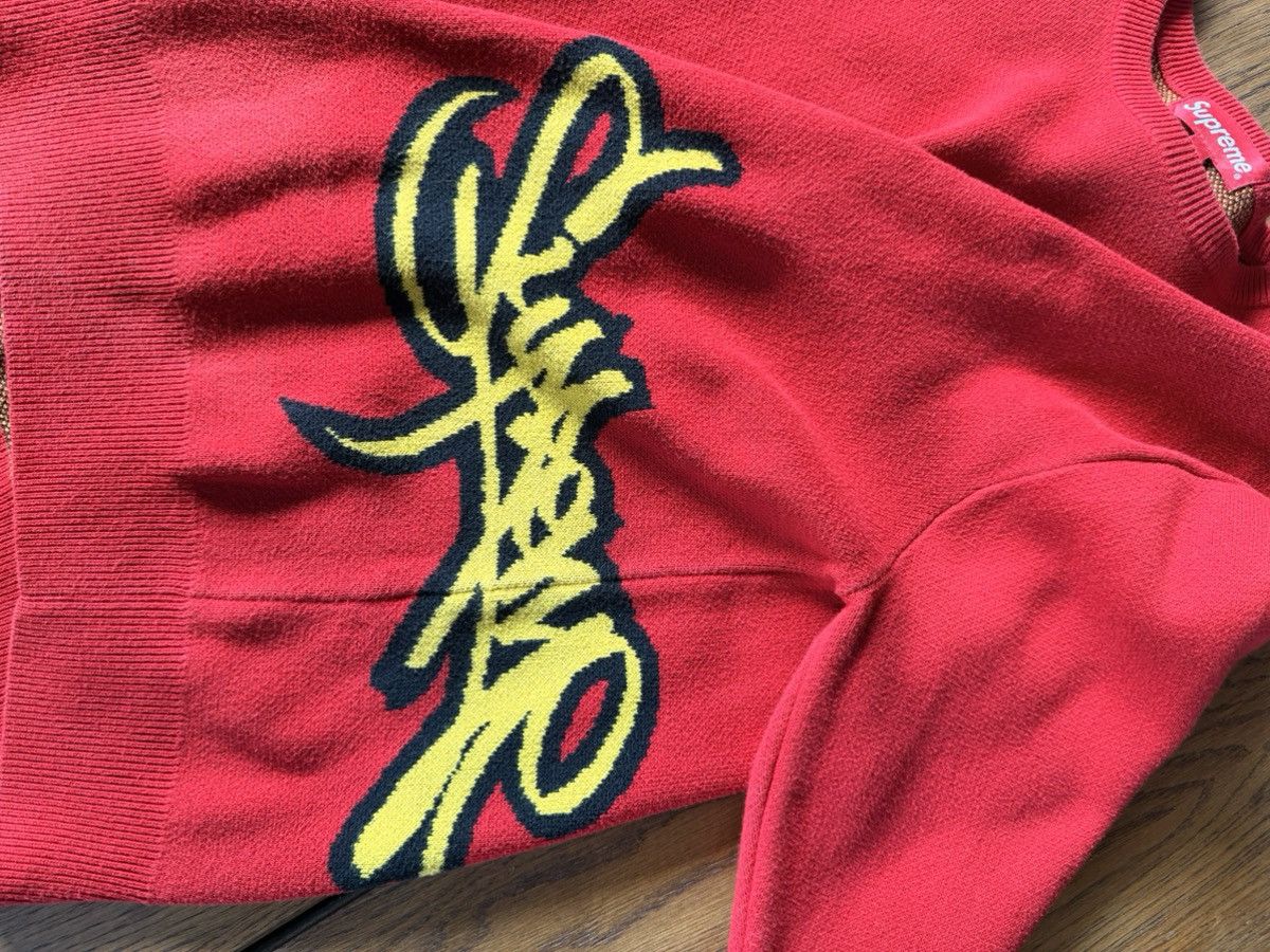 Supreme Tag Logo Sweatshirt