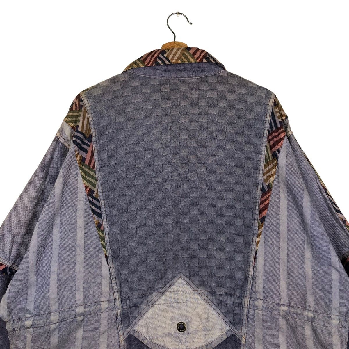 Japanese Brand × Vintage 🔥VINTAGE TRADITIONAL BUTTON JACKET NATIVE ISSEY MIYAKE JAPAN Size US M / EU 48-50 / 2 - 9 Thumbnail