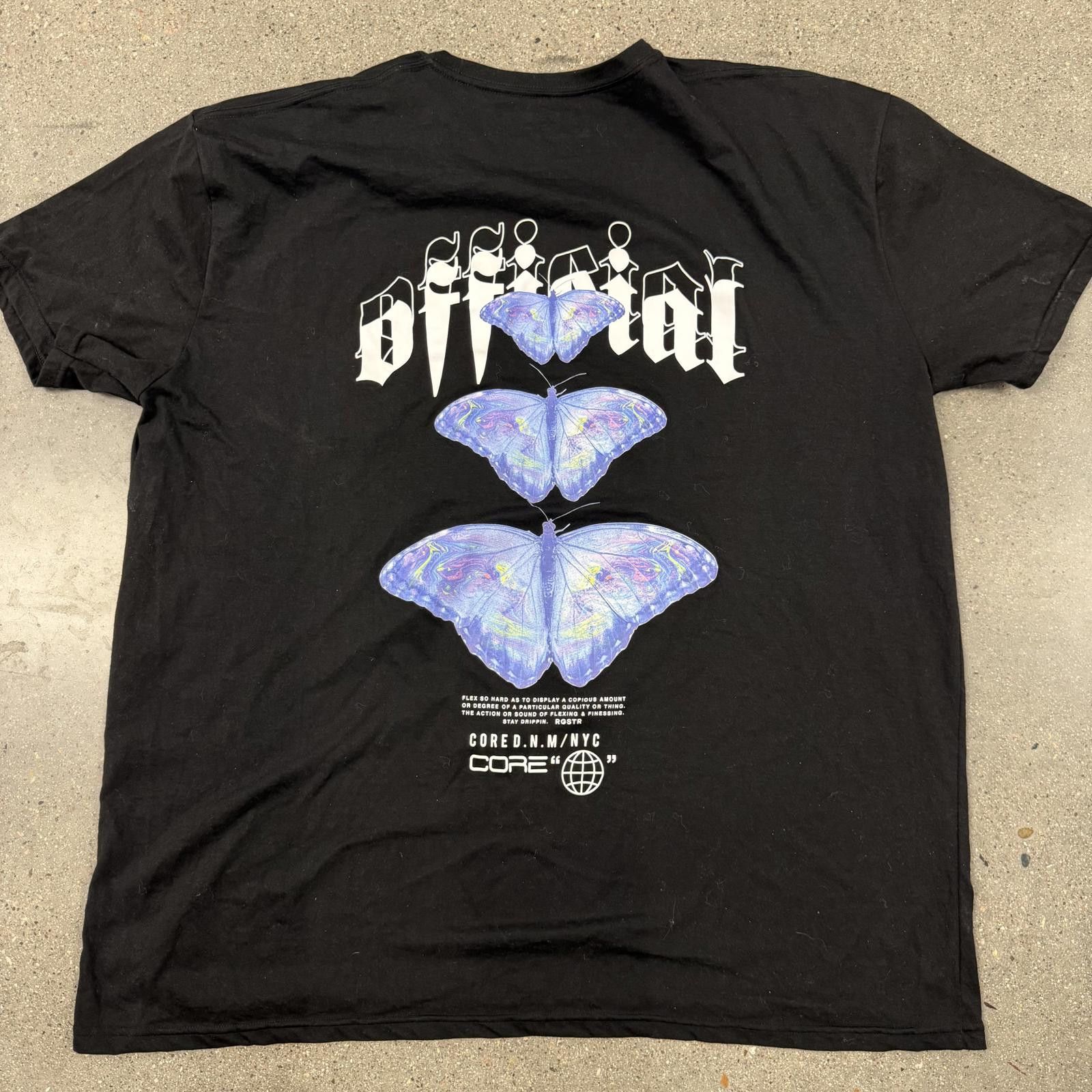 Other NWOT RGSTR NYC Official Butterfly DRIP T-Shirt HTF 4XL Size US XXL / EU 58 / 5 - 7 Thumbnail