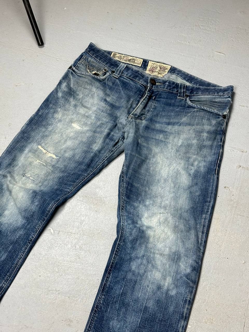 Affliction Crazy vintage y2k cyber grunge skater baggy faded archive Size US 38 / EU 54 - 4 Thumbnail
