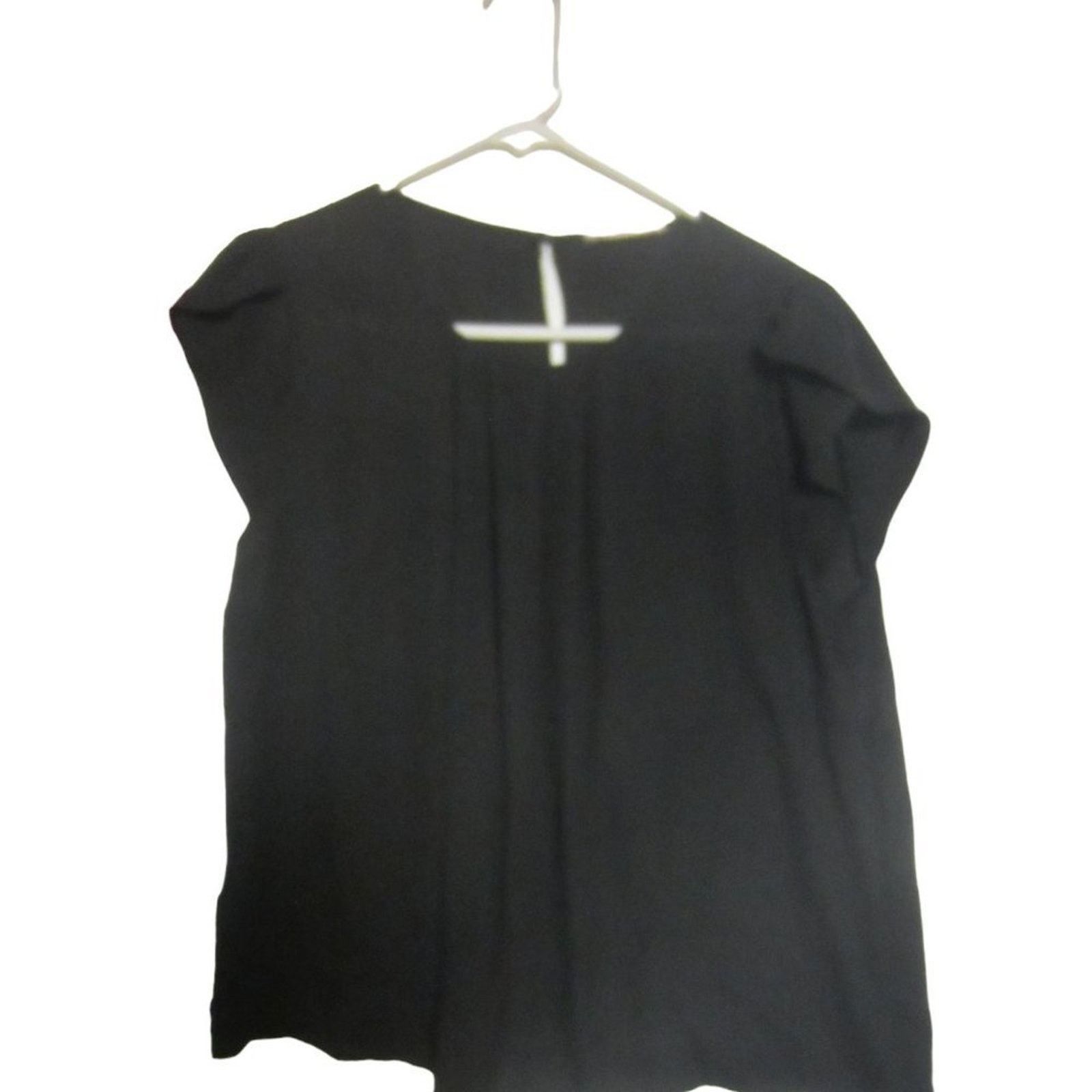 Other Lucid-Pink Black Pleated Short Sleeve Blouse Women’s M Size M / US 6-8 / IT 42-44 - 5 Thumbnail