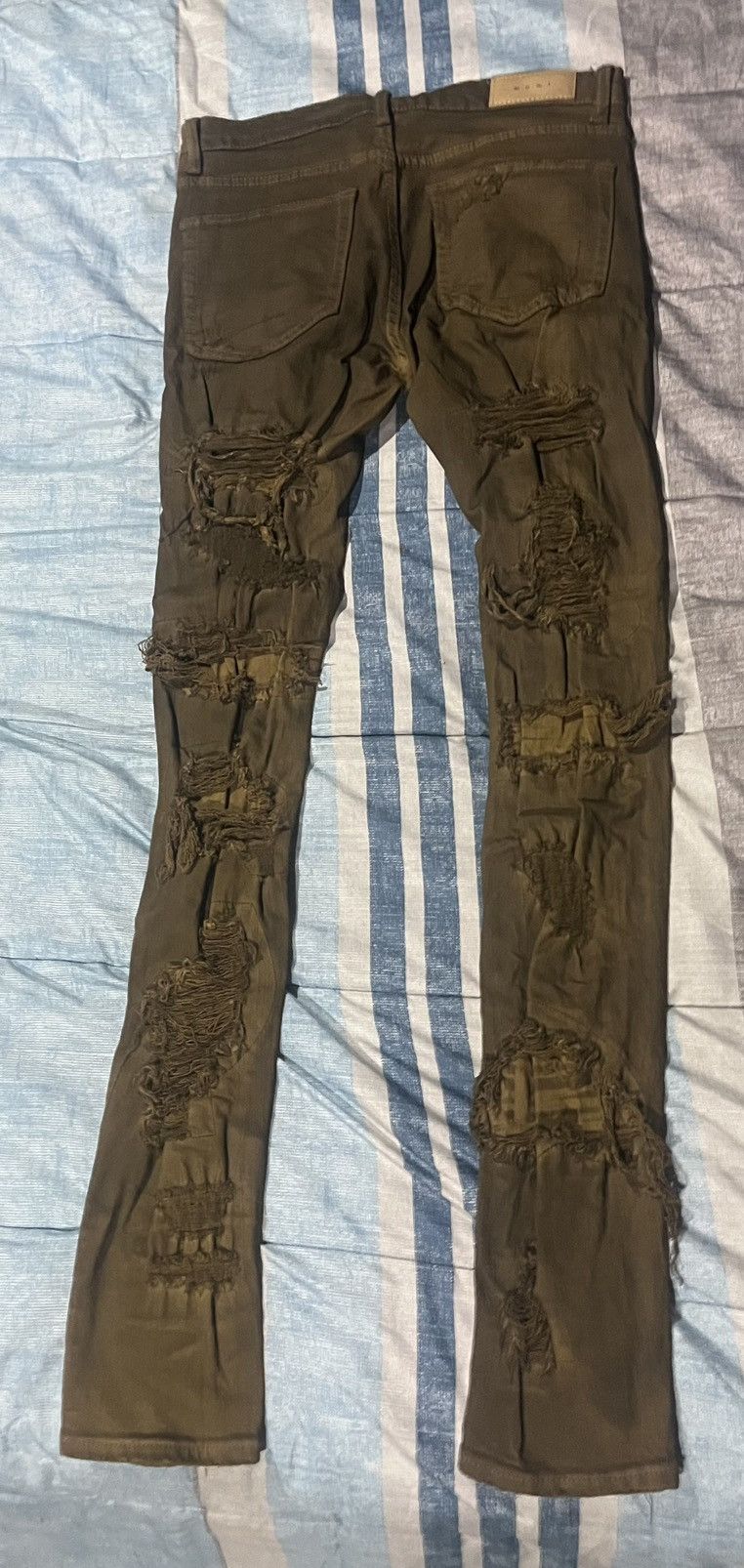 MNML Stretch Denim - Brown Size US 30 / EU 46 - 2 Thumbnail