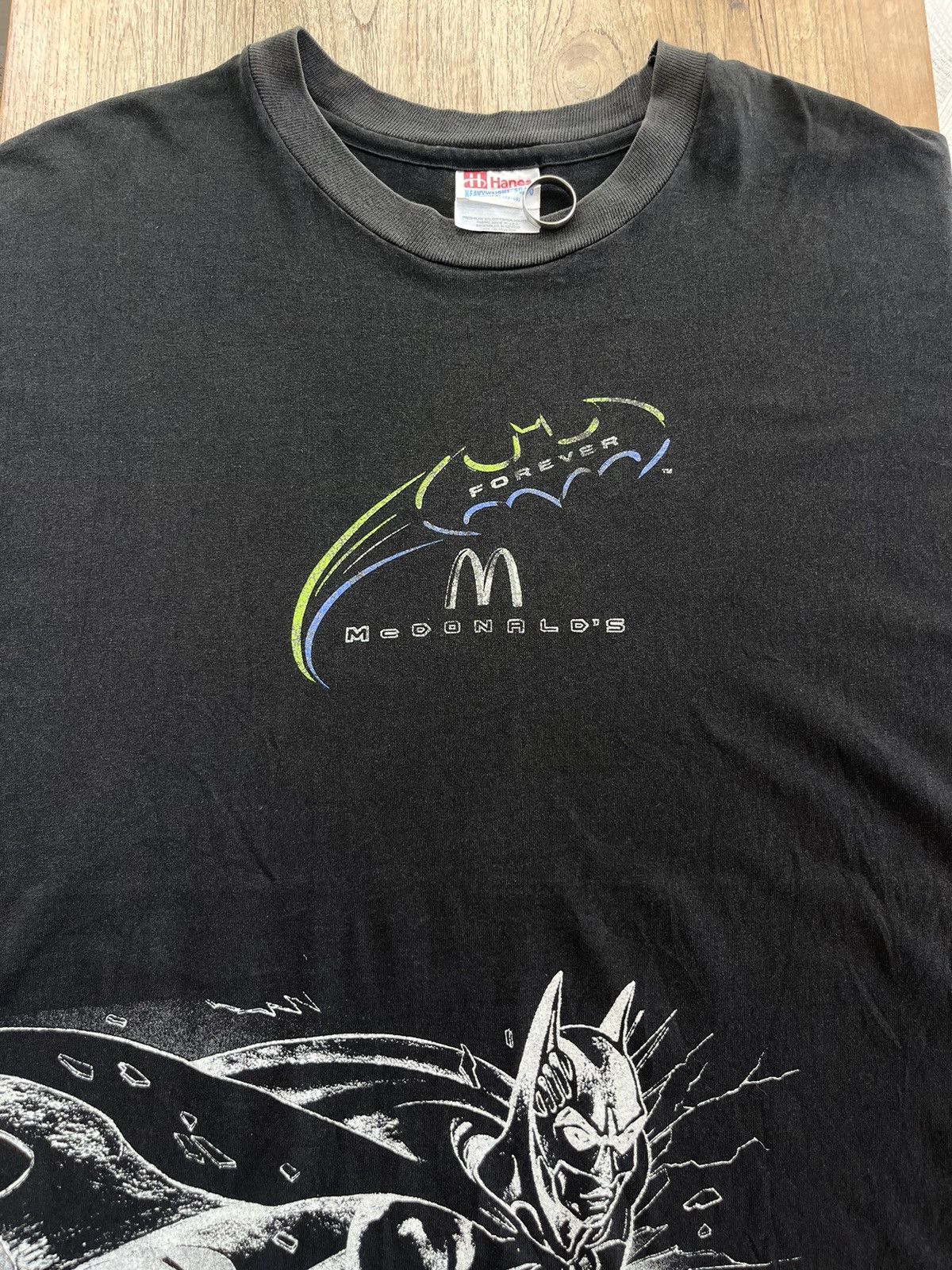 DC Comics × Vintage Vintage Batman Forever McDonald’s Dc.Comics 1995’s Tshirt Size US XL / EU 56 / 4 - 5 Thumbnail