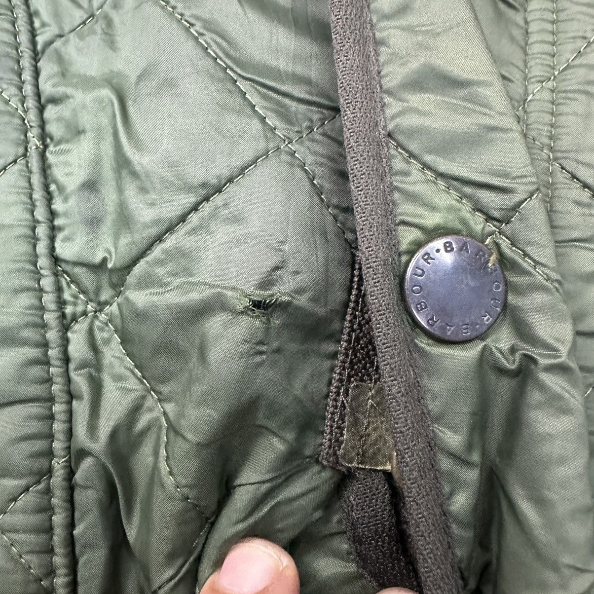 Barbour Vintage Barbour Polar Quilted Green Jacket Z183 Size US S / EU 44-46 / 1 - 14 Thumbnail