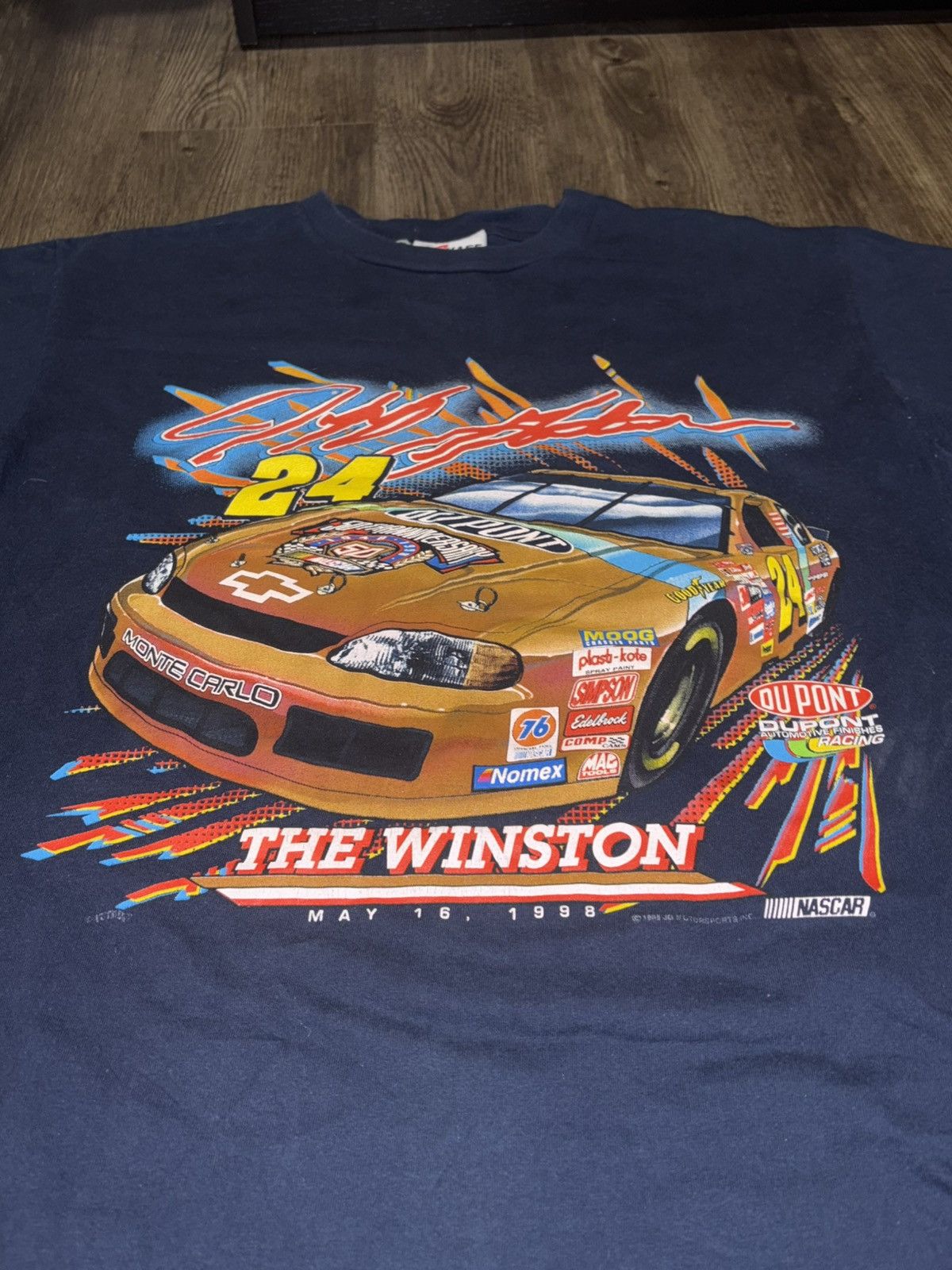 Chase Authentics Vintage Chase Authentic’s 1998 NASCAR Jeff Gordon Tee Size US L / EU 52-54 / 3 - 3 Thumbnail