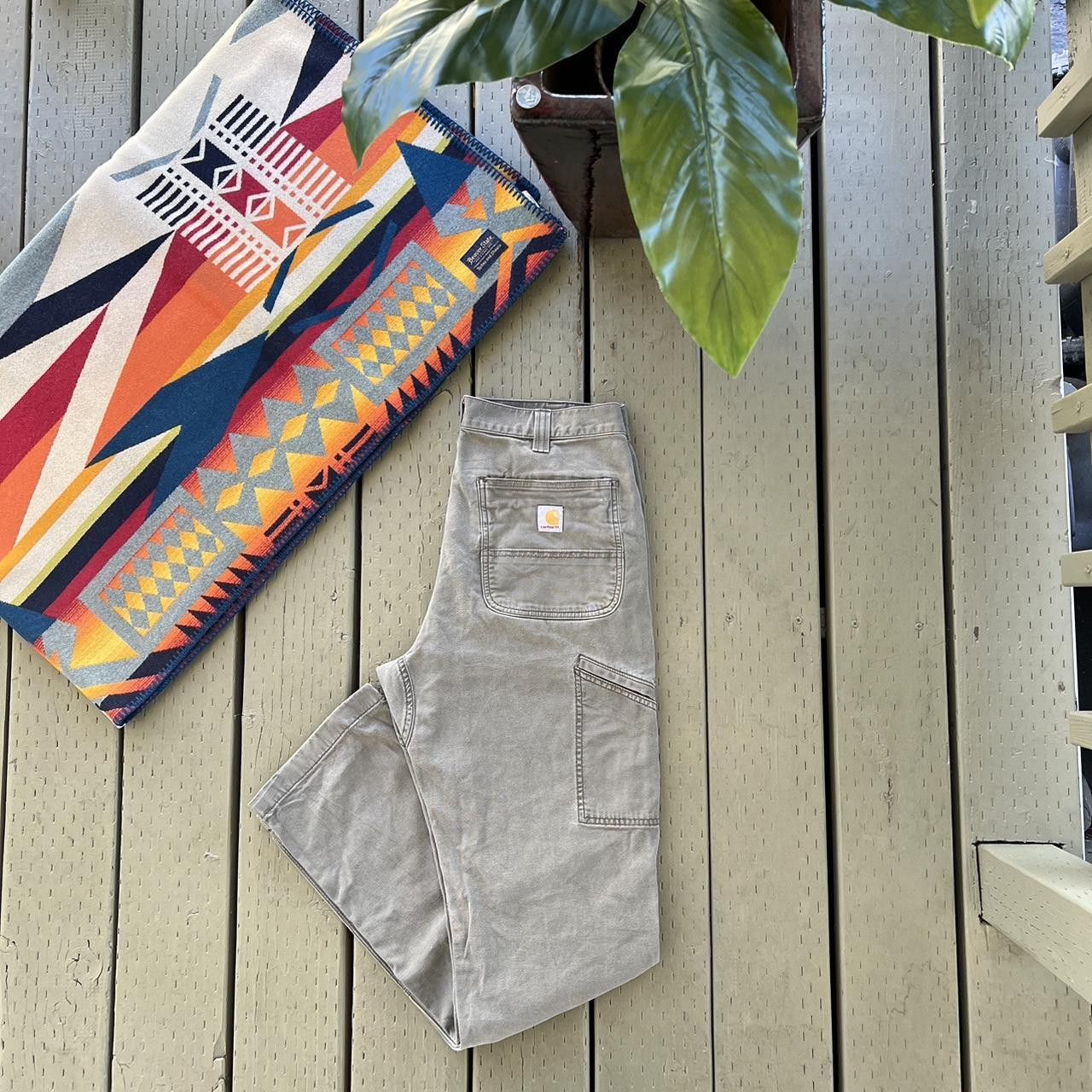 Carhartt Carhartt Pants Men’s 32x32 Relaxed Carpenter Workwear Grey Size US 32 / EU 48 - 1 Thumbnail