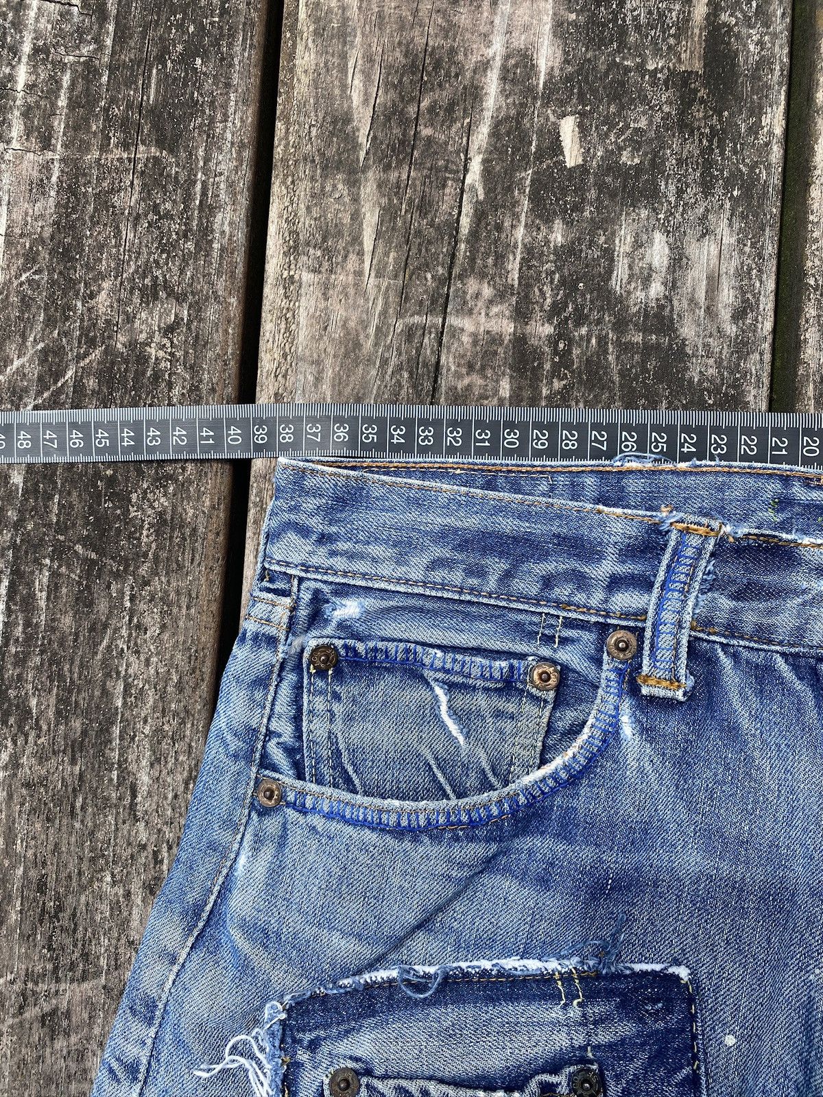 Levi's Vintage 1969 Levis Big E 501xx Selvedge Jeans USA 30 x 30 Size US 30 / EU 46 - 18 Thumbnail