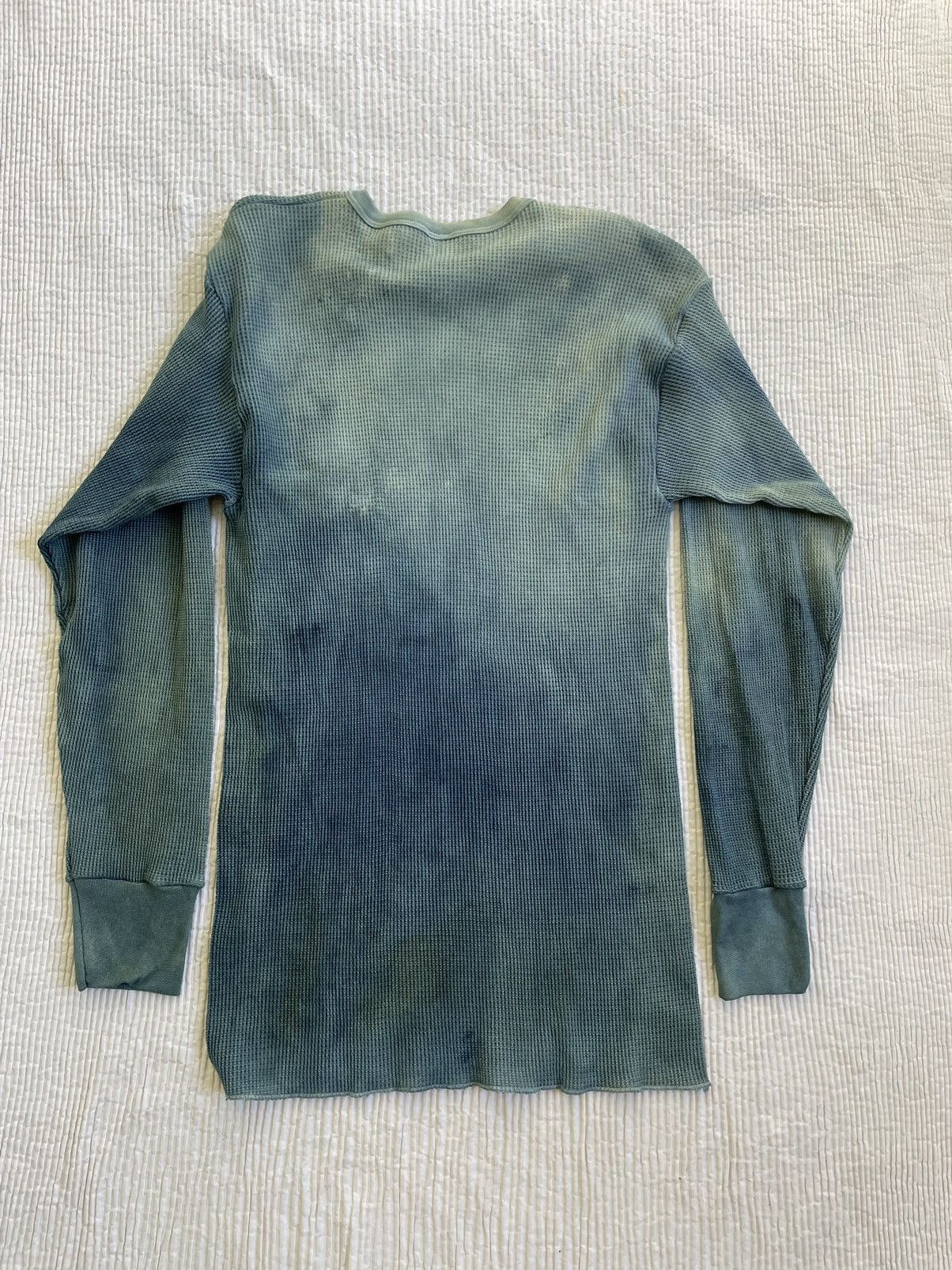Indigo Indigo Schloppy Dyed Sun Faded Thermal Size US XL / EU 56 / 4 - 8 Thumbnail