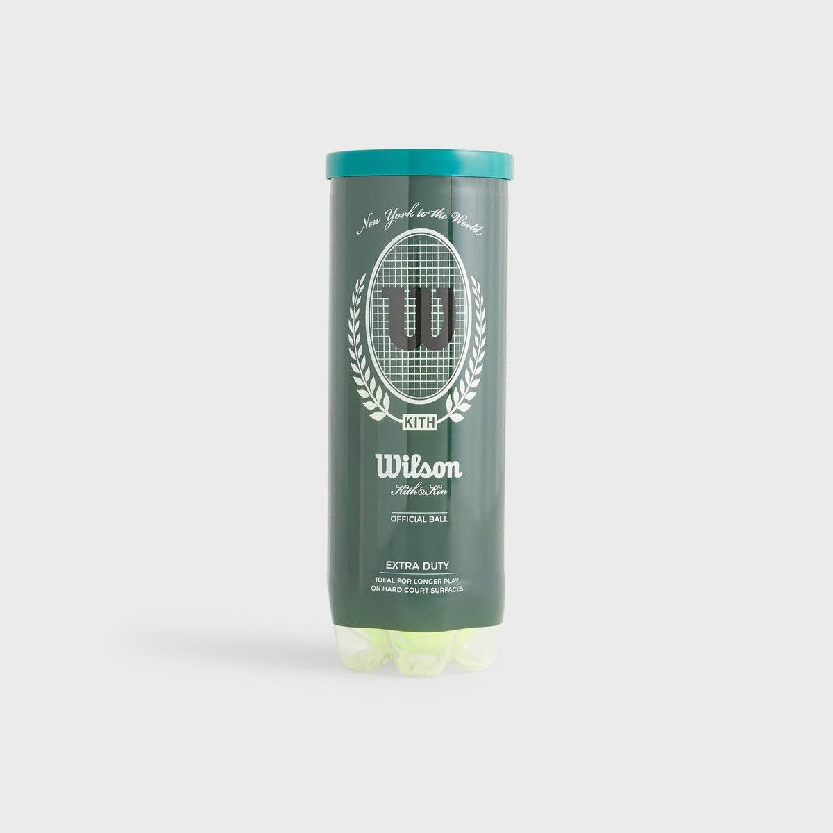 Kith × Wilson Kith for Wilson Tennis Ball 3-Pack Yellow Custom Branding Size ONE SIZE - 3 Thumbnail