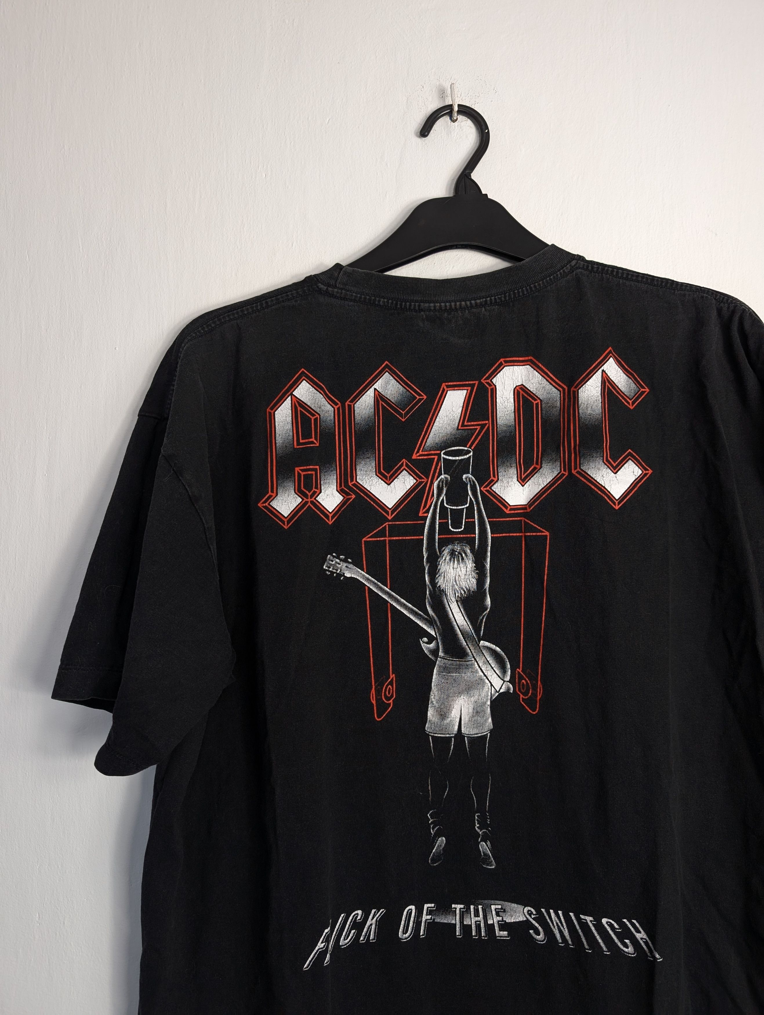 AC/DC × Vintage Vintage AC/DC Flip Of The Switch T-shirt Merch Band Tour Size US XL / EU 56 / 4 - 5 Thumbnail