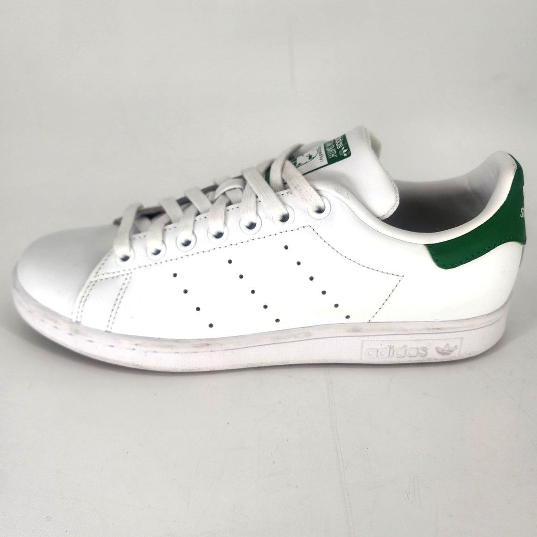 Adidas Adidas Stan Smith White Leather Green Heel Tab Sneaker Sz 7 Size US 7 / IT 37 - 8 Thumbnail