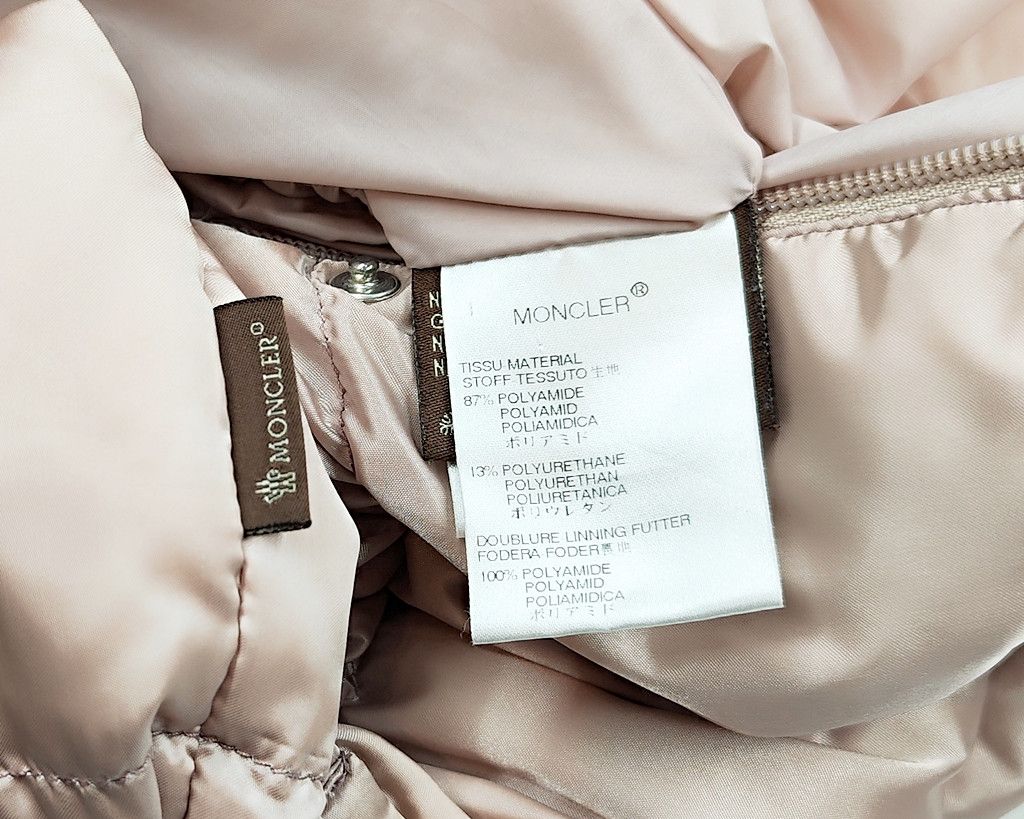 Moncler MONCLER puffer jacket light pink Size XS / US 0-2 / IT 36-38 - 9 Thumbnail