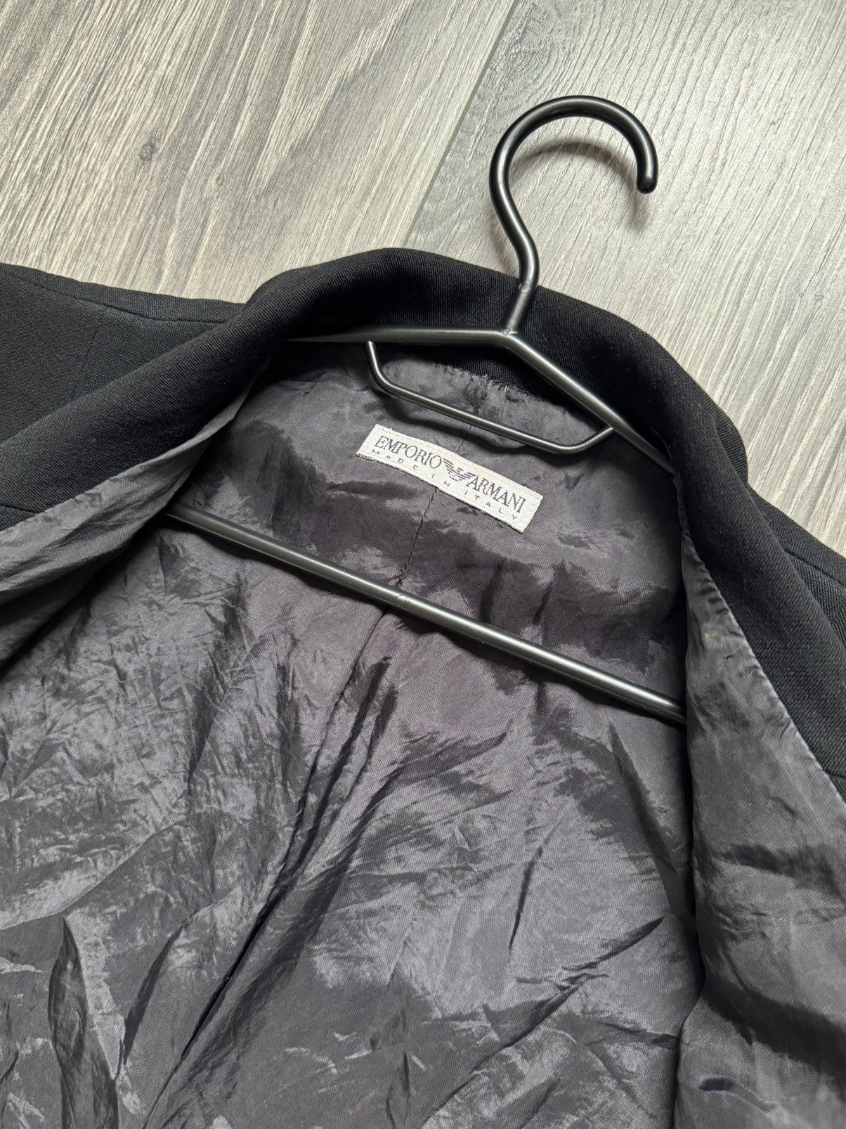 Emporio Armani Emporio Armani Blazer Jacket in Black Size M / US 6-8 / IT 42-44 - 7 Thumbnail