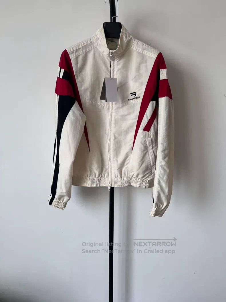Balenciaga Contrast Collar Zip-Up Other/Other Sun Protecti
