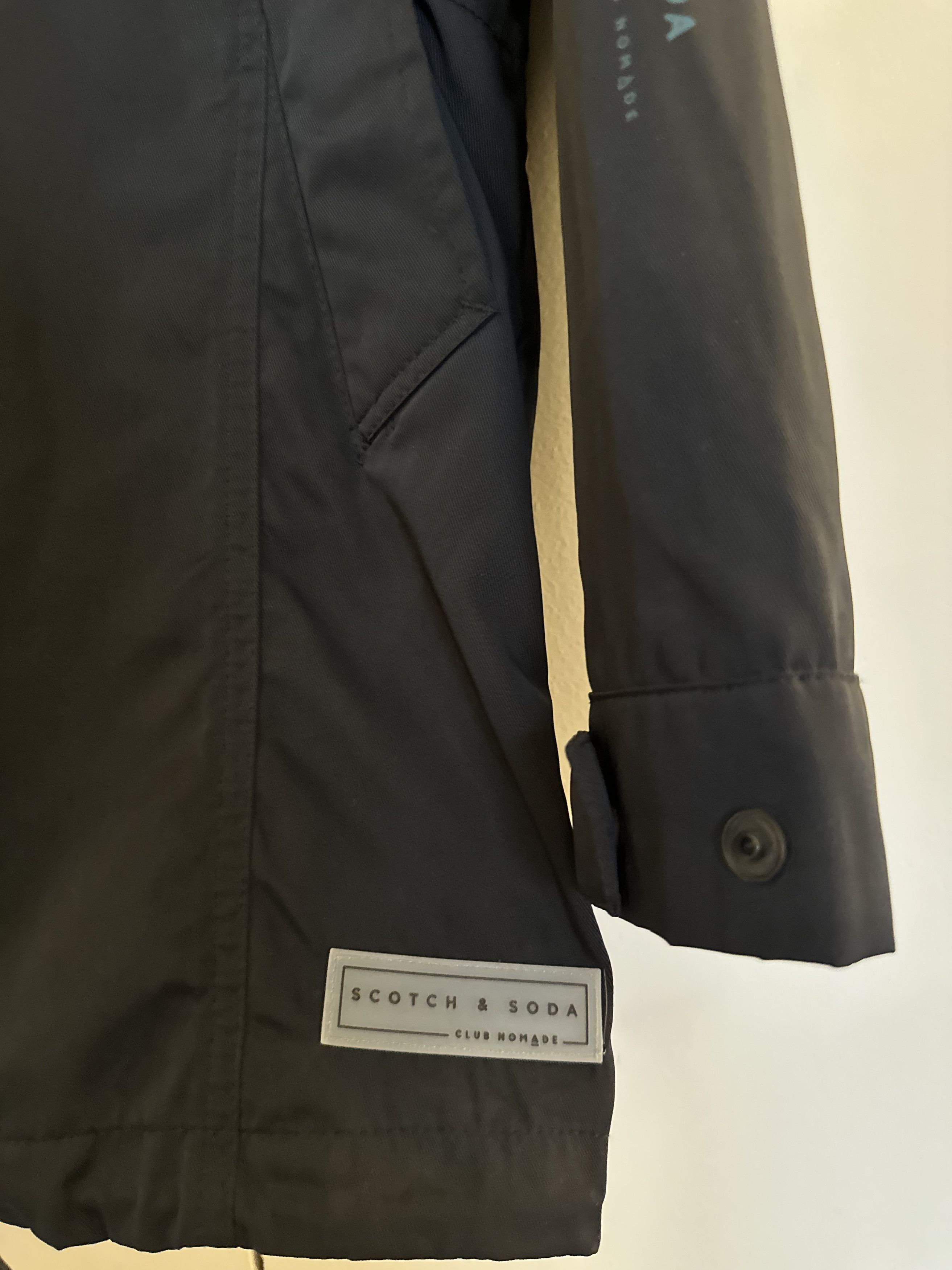 Scotch & Soda Scotch & Soda Black Technical Hooded Parka Size US S / EU 44-46 / 1 - 4 Thumbnail