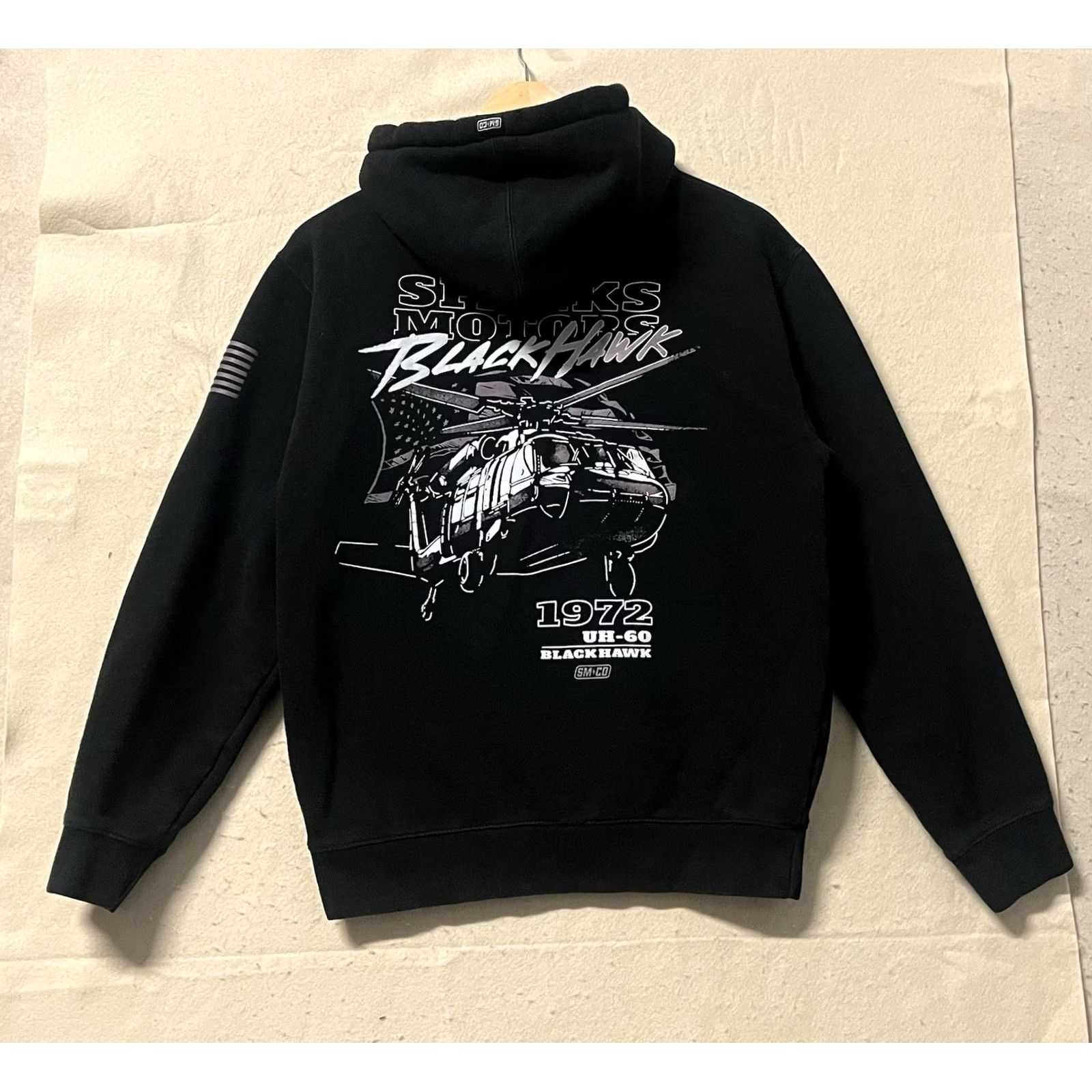 Vintage Independent Black Hoodie Men Small Pullover Hooded Graphic Print Pockets Sweatshirt Crew Neck Size US S / EU 44-46 / 1 - 2 Thumbnail