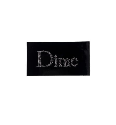 Dime Dime Skull Sticker Size ONE SIZE - 1 Thumbnail