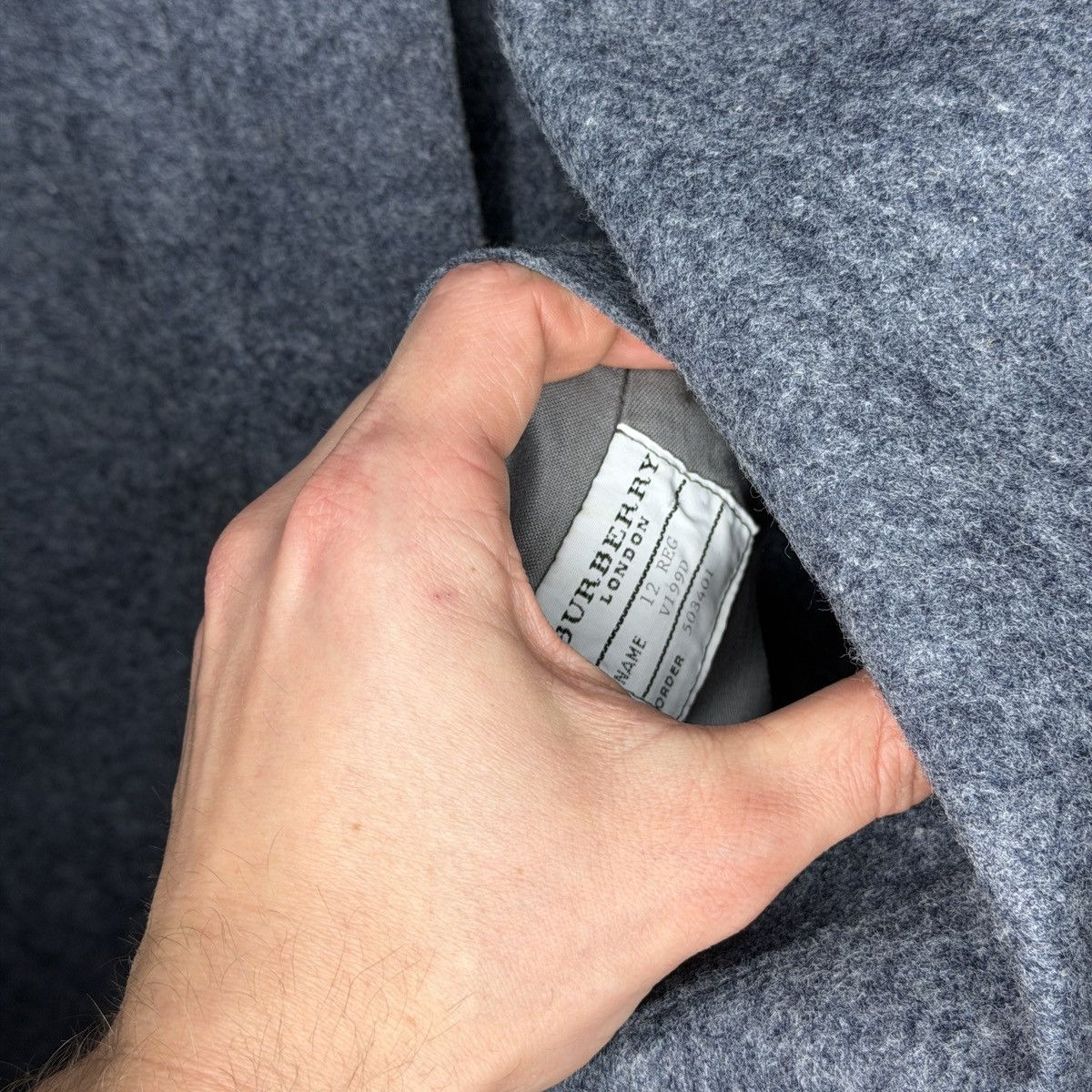 Burberry Burberry London Wool Coat Size M / US 6-8 / IT 42-44 - 7 Thumbnail