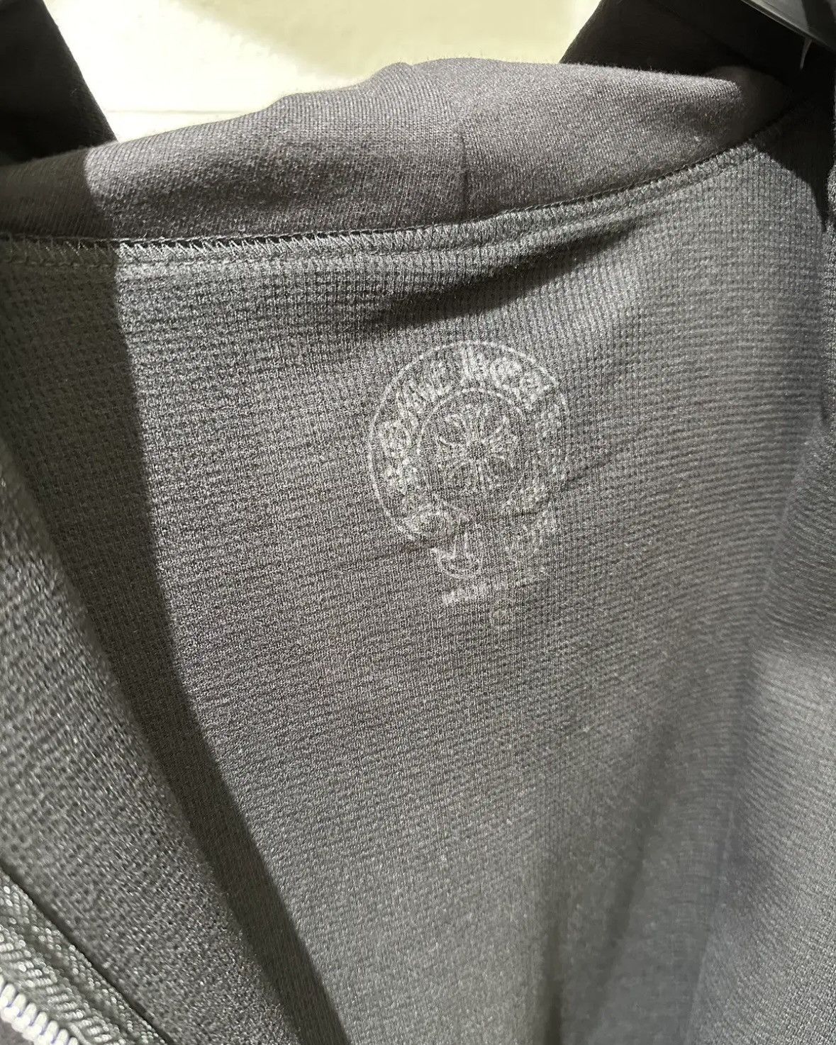 Chrome Hearts Vertical Logo Heavy Thermal Hood Zip Up Size US XXL / EU 58 / 5 - 6 Thumbnail