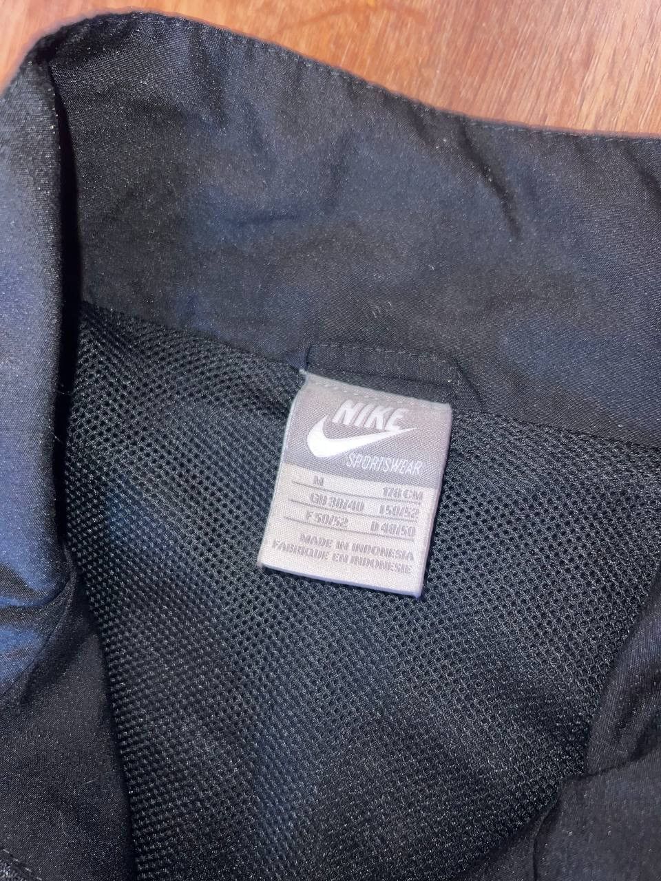 Nike × Vintage Vintage nike 00s Y2K Swoosh Drill track Japan Jacket Size US M / EU 48-50 / 2 - 6 Thumbnail