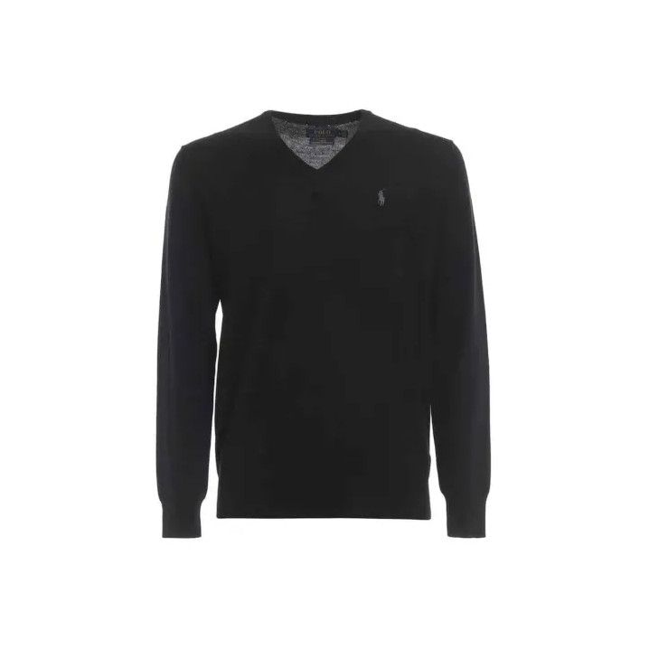 Polo Ralph Lauren Polo Ralph Lauren Pony Logo V-Neck Knit Sweater Size US L / EU 52-54 / 3 - 1 Thumbnail
