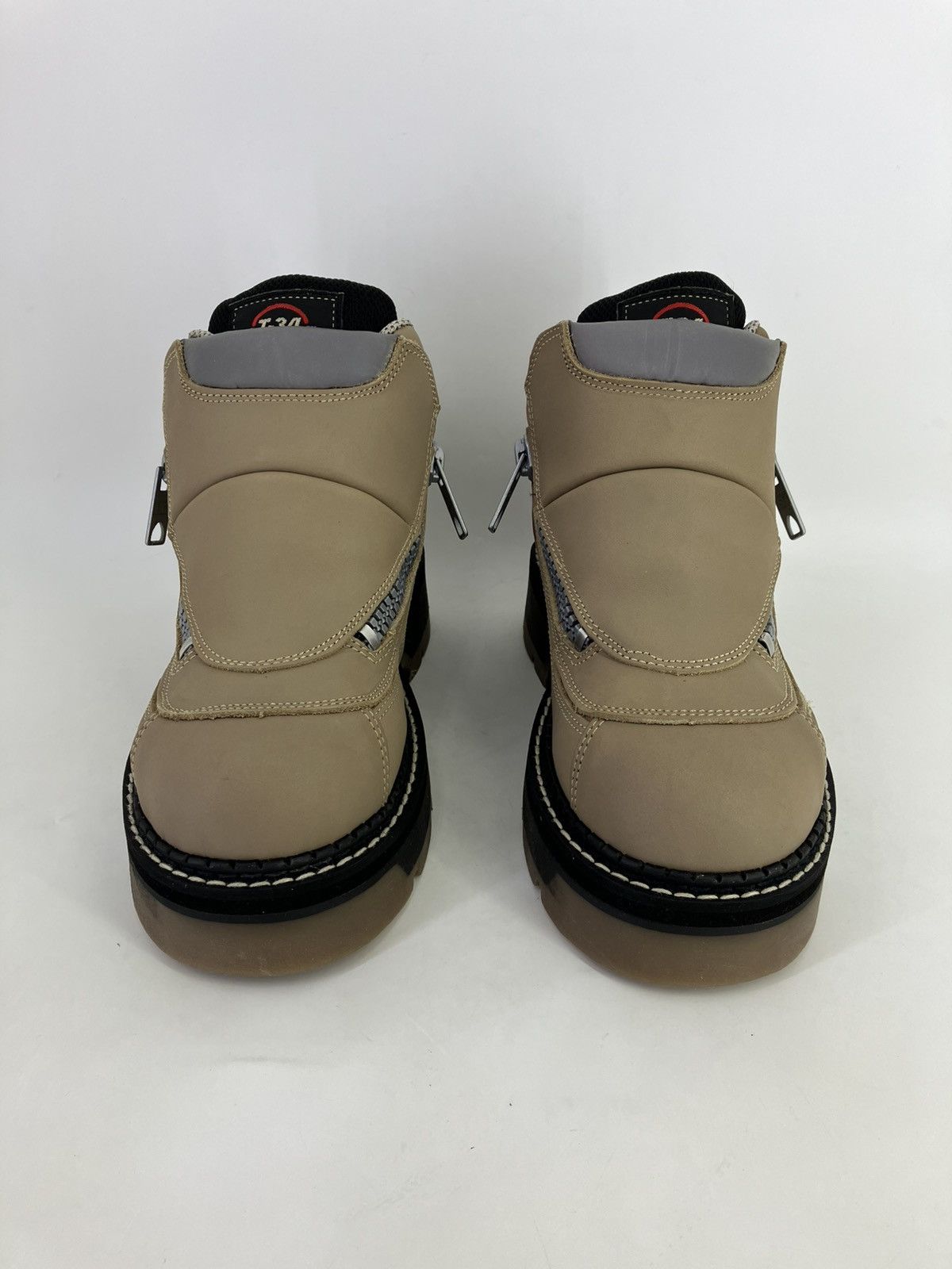 Vintage T34Nifty genuine leather chunky platform boots 90s00s Size US 7 / EU 40 - 6 Thumbnail