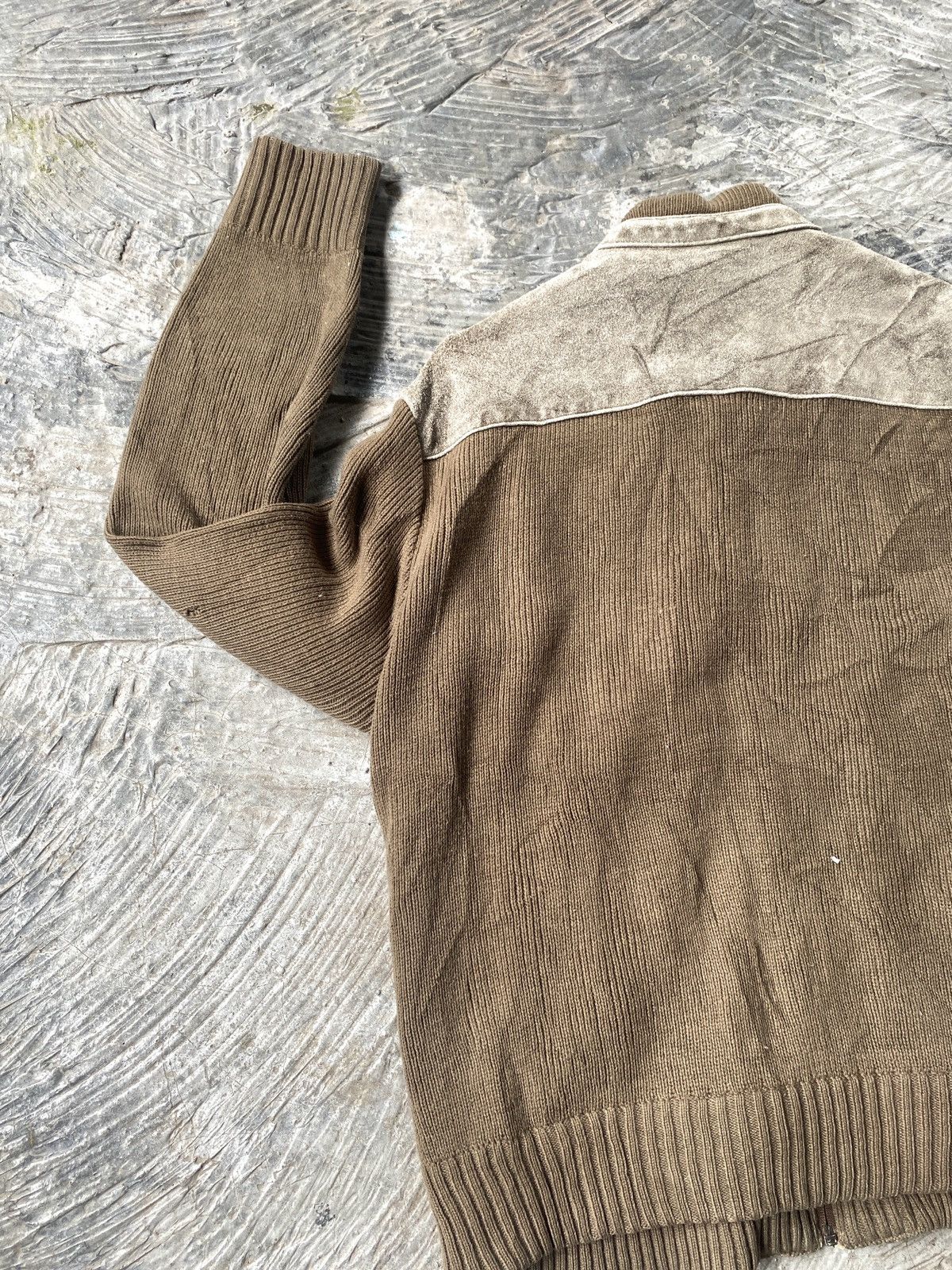 Vintage 💥BINDING NOW💥Vintage Stylewise Half Leather Jacket wool Size US M / EU 48-50 / 2 - 9 Thumbnail