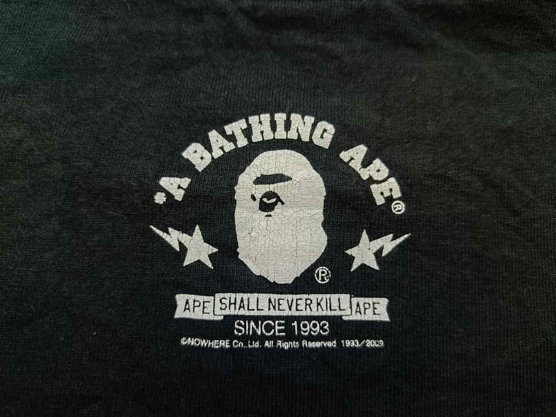Bape Multi Ape Head College Tee Size US S / EU 44-46 / 1 - 4 Thumbnail