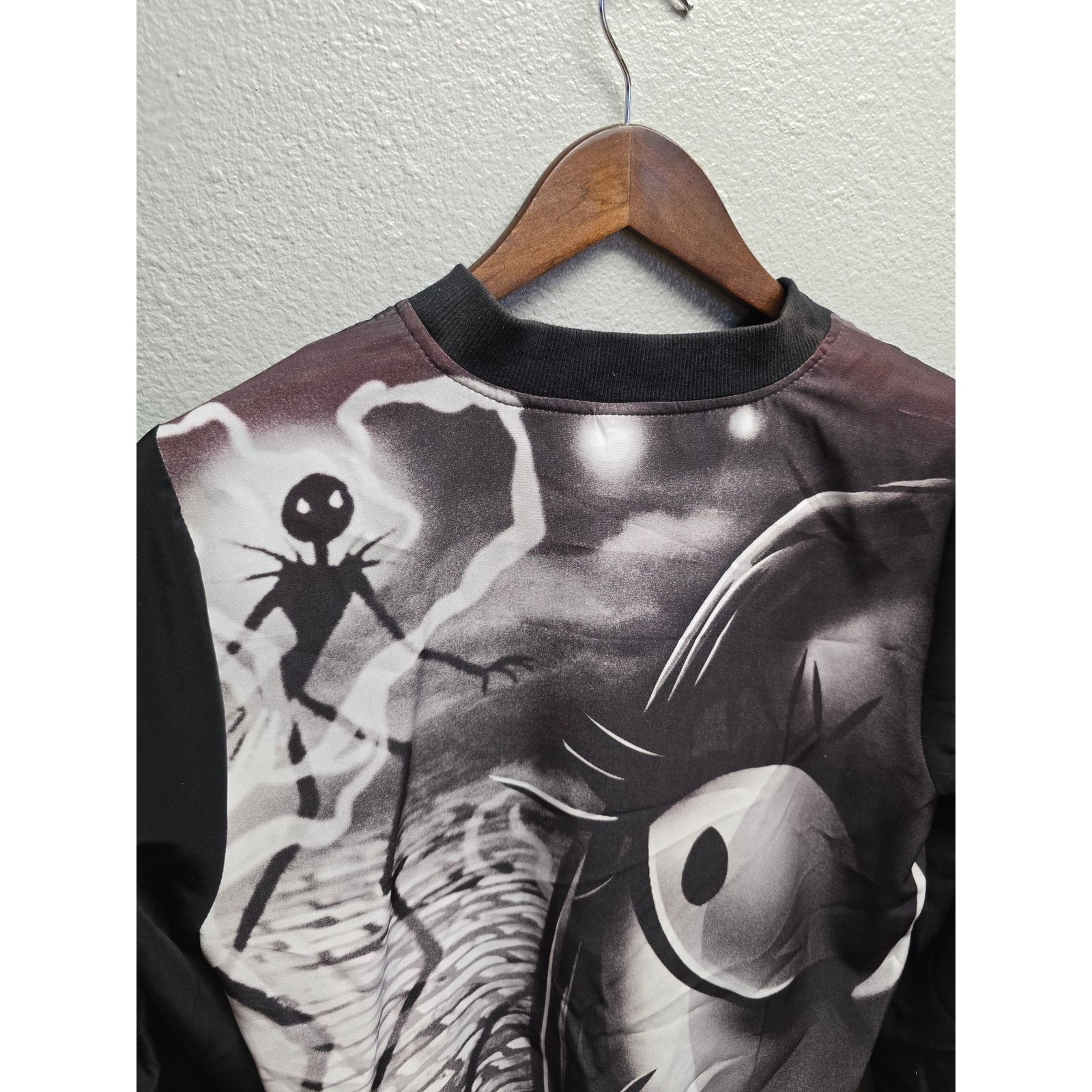 Other Nightmare Before Christmas Black Bomber Jacket Sally Print Size M / US 6-8 / IT 42-44 - 6 Thumbnail