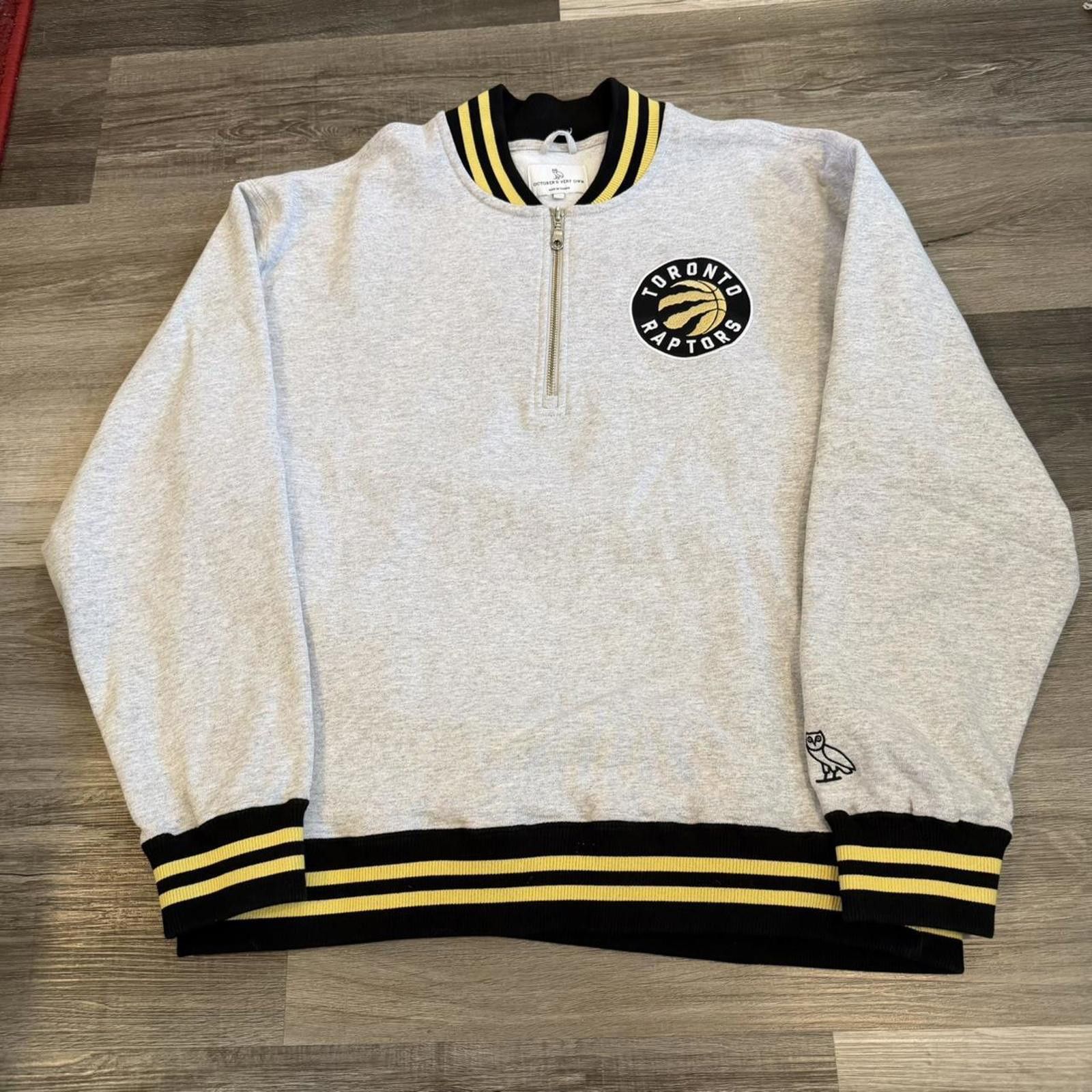 October's Very Own Toronto Raptors OVO octobers very own quarter zip sweatshirt Size US L / EU 52-54 / 3 - 2 Thumbnail