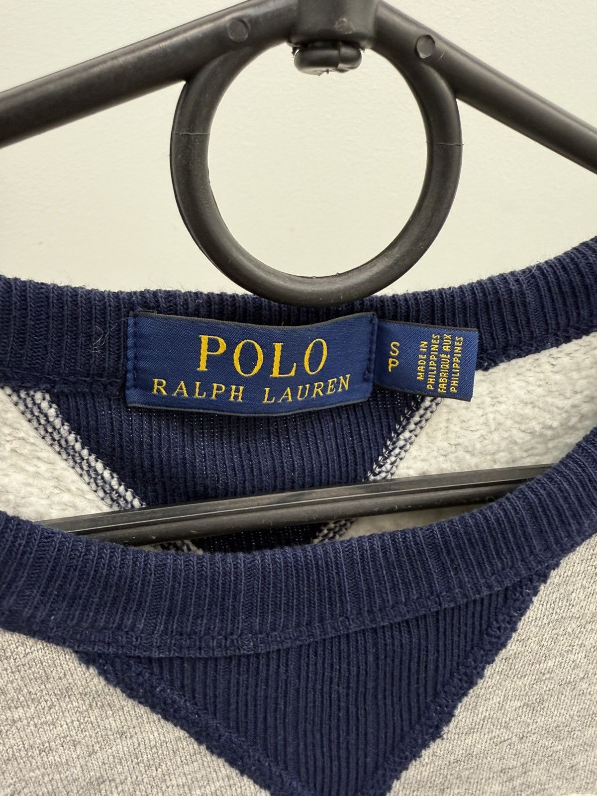 Polo Ralph Lauren Polo Ralph Lauren P Logo Emblem Cotton Sweatshirt Size US S / EU 44-46 / 1 - 3 Thumbnail
