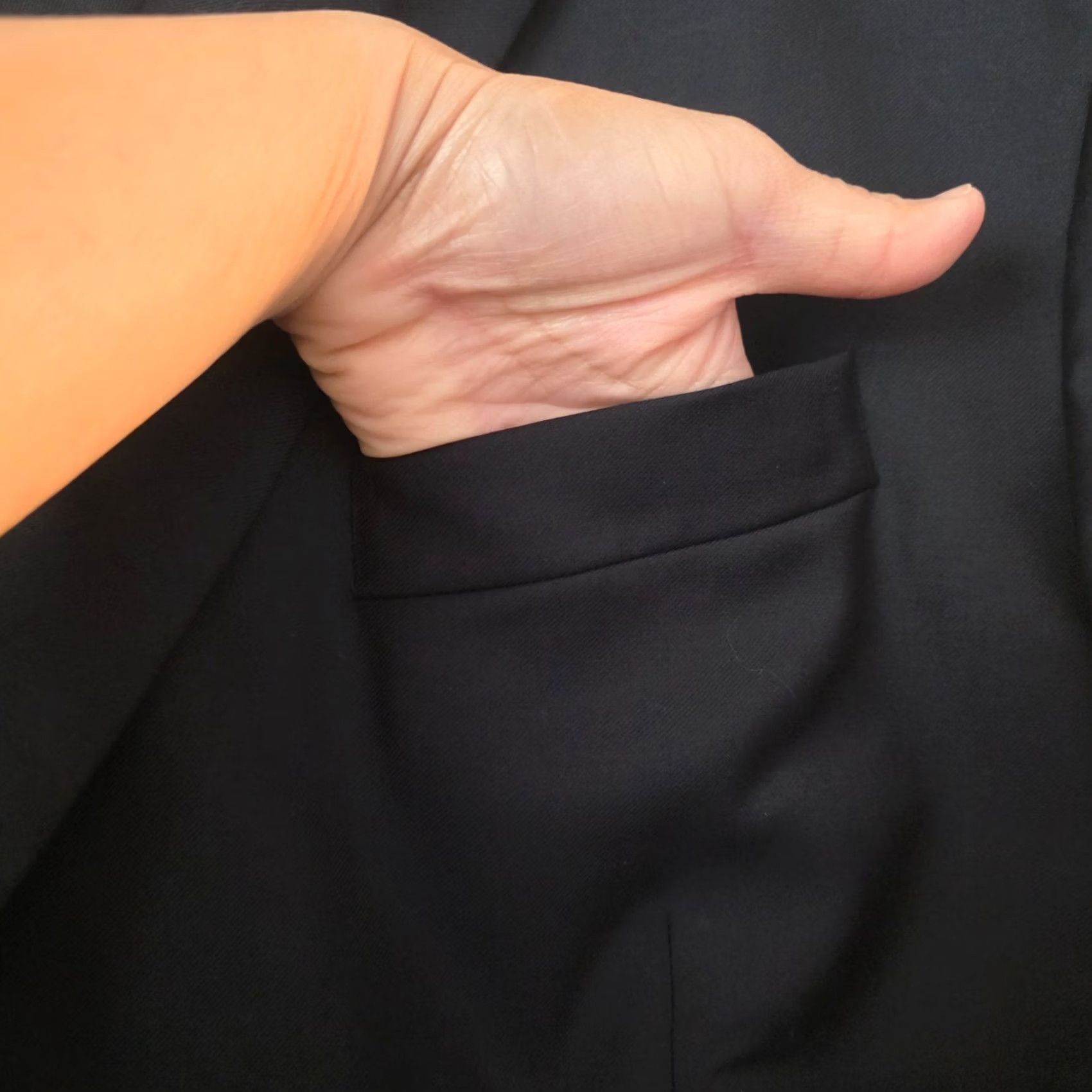 Brooks Brothers VINTAGE Brooks Brothers Blazer Madison Saxxon Country Club Wool Sport Coat Black 50R Men Size 50R - 3 Thumbnail