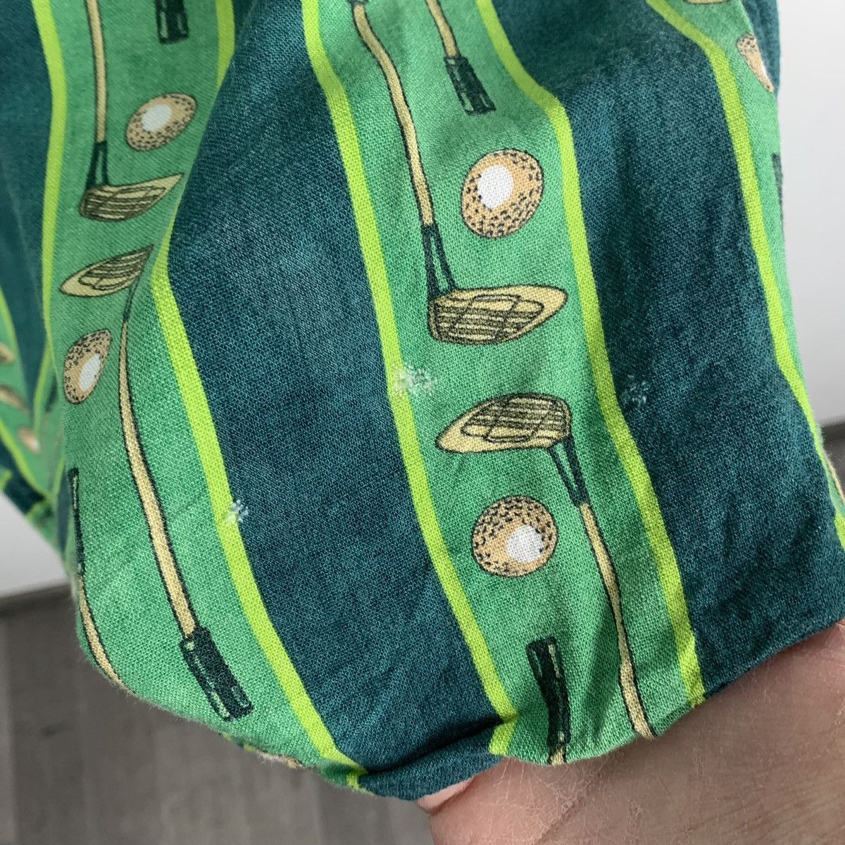 Zara Zara Hawaiian Crazy Golf Shirt Multicolor Old Money Style Size US XL / EU 56 / 4 - 12 Thumbnail
