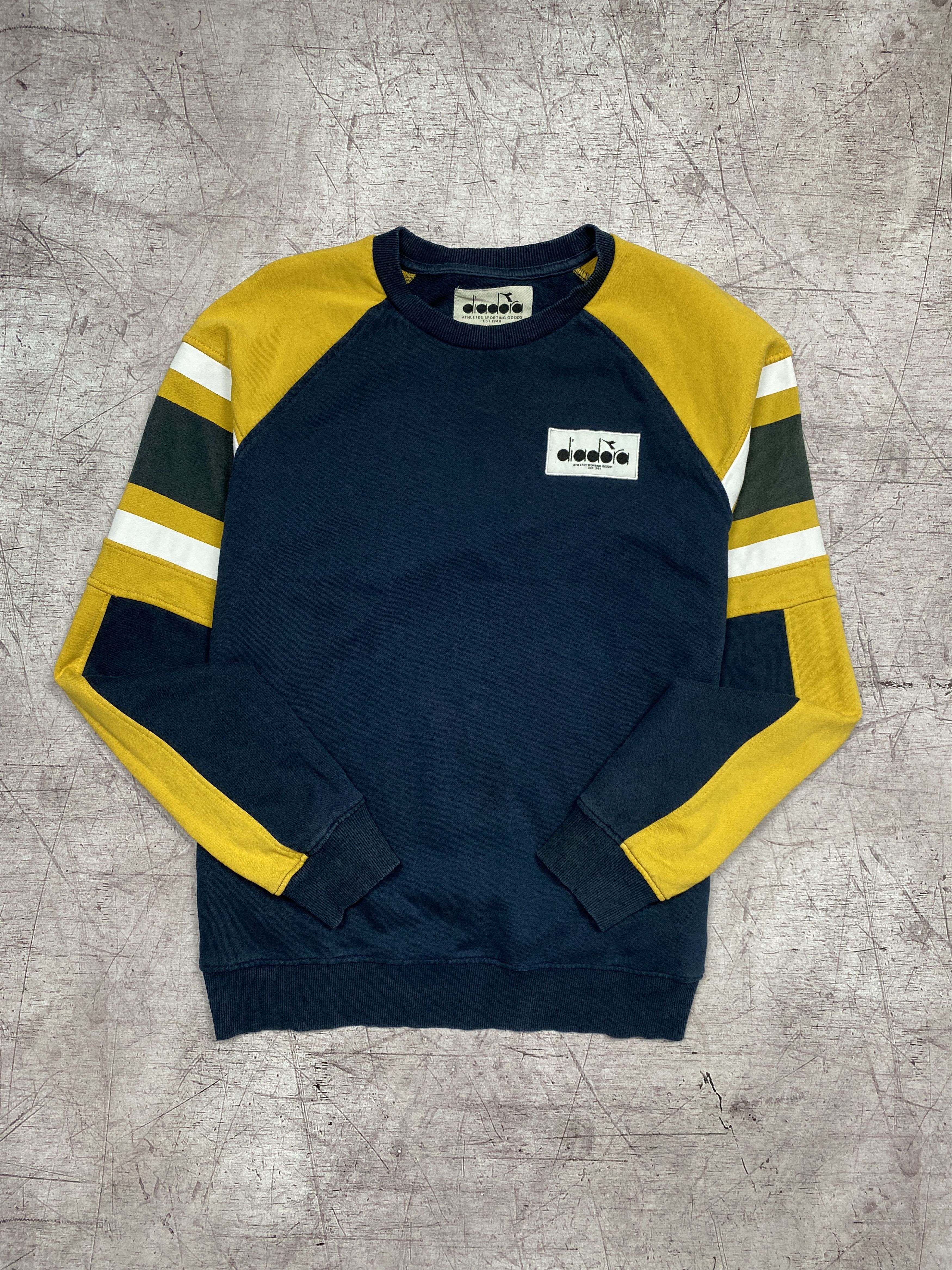 Diadora × Vintage Diadora Vintage Mens Crew Neck Sweatshirt Size US S / EU 44-46 / 1 - 3 Thumbnail