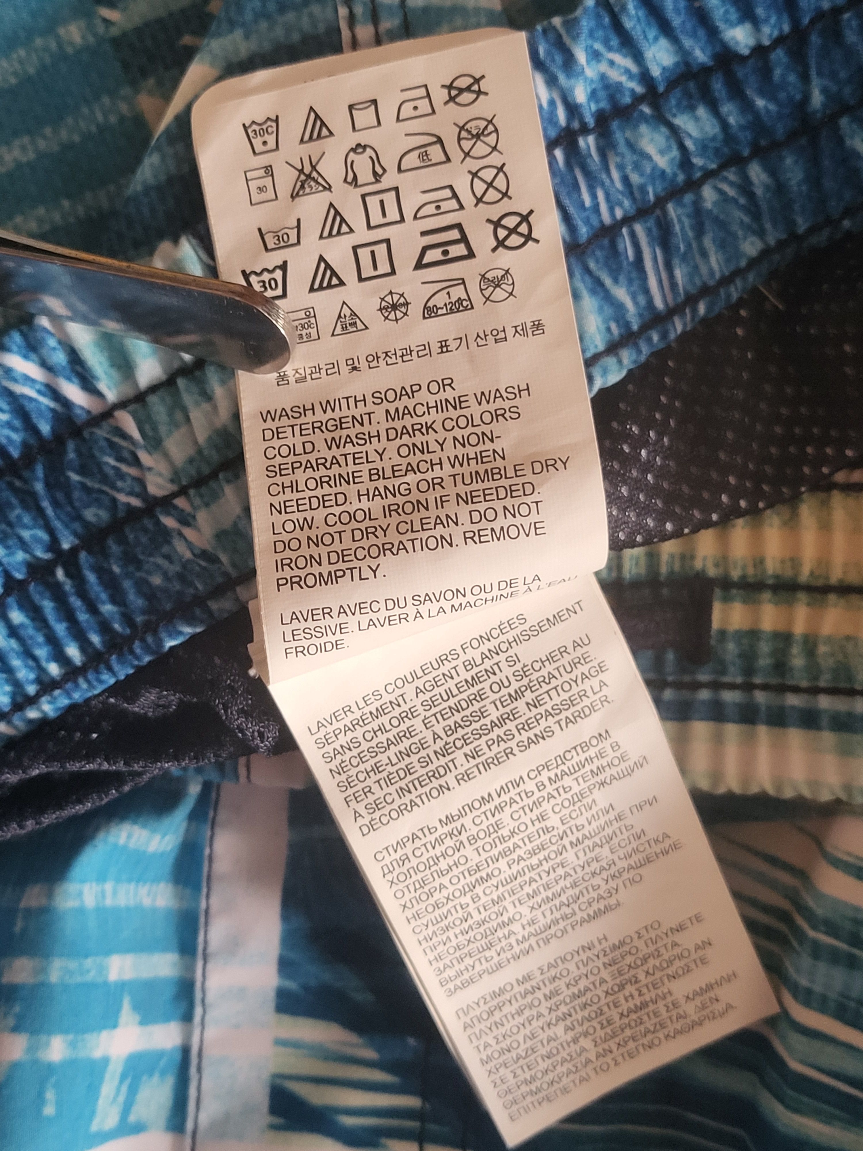 Quiksilver Vintage QUIKSILVER OVER PRINT Japanese style Shorts Size US 36 / EU 52 - 8 Thumbnail
