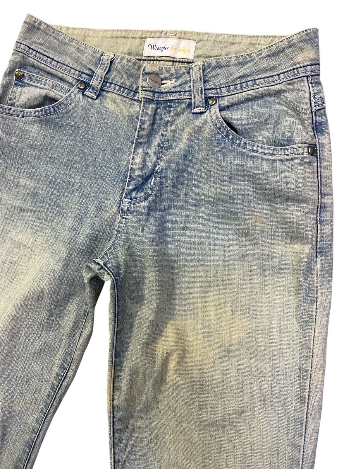 Vintage × Wrangler Vintage Wrangler Flared Denim Size 28" / US 6 / IT 42 - 3 Thumbnail
