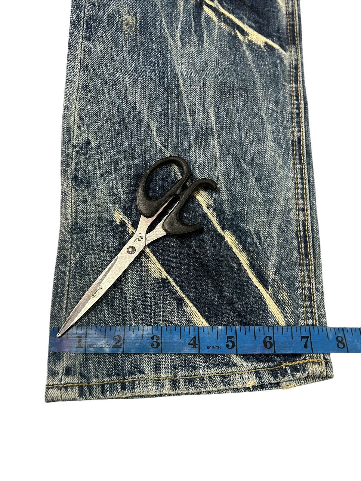 Designer × If Six Was Nine × Japanese Brand Vintage Theoria Rare Thunder Designs Rusty Japan Jeans Size US 30 / EU 46 - 17 Thumbnail